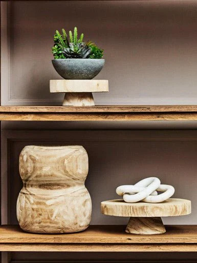 Arlo Natural Engraved Round Bowl - Image 11