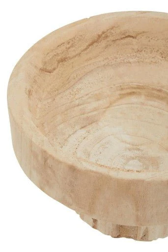 Arlo Natural Engraved Round Bowl - Image 13