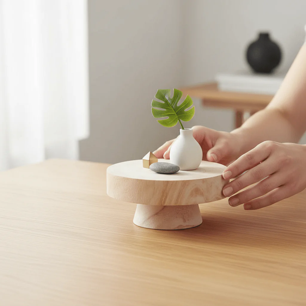 Arlo Small Wooden Riser. - Image 2