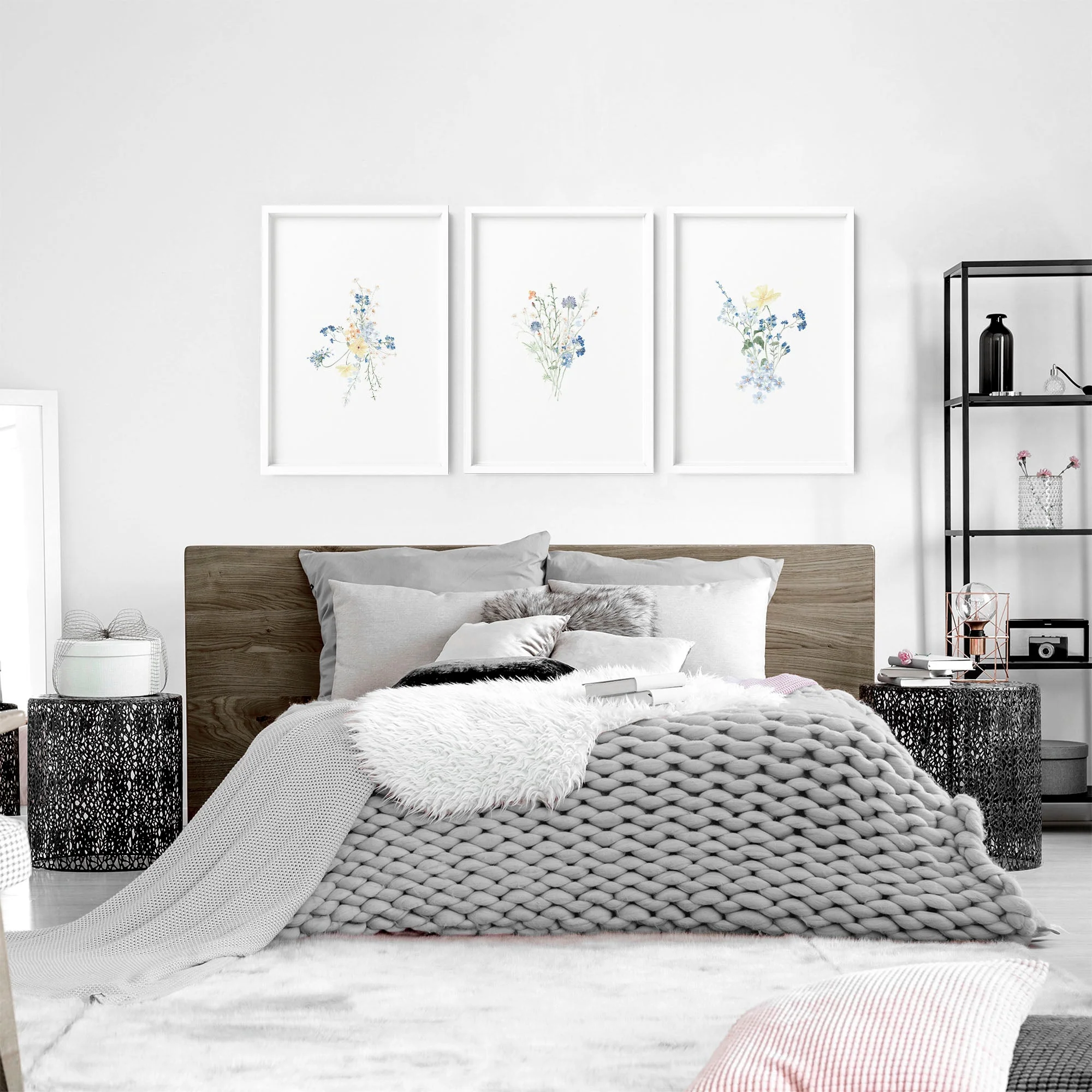 Art Botanical Prints | Set of 3 wall art prints - Image 3