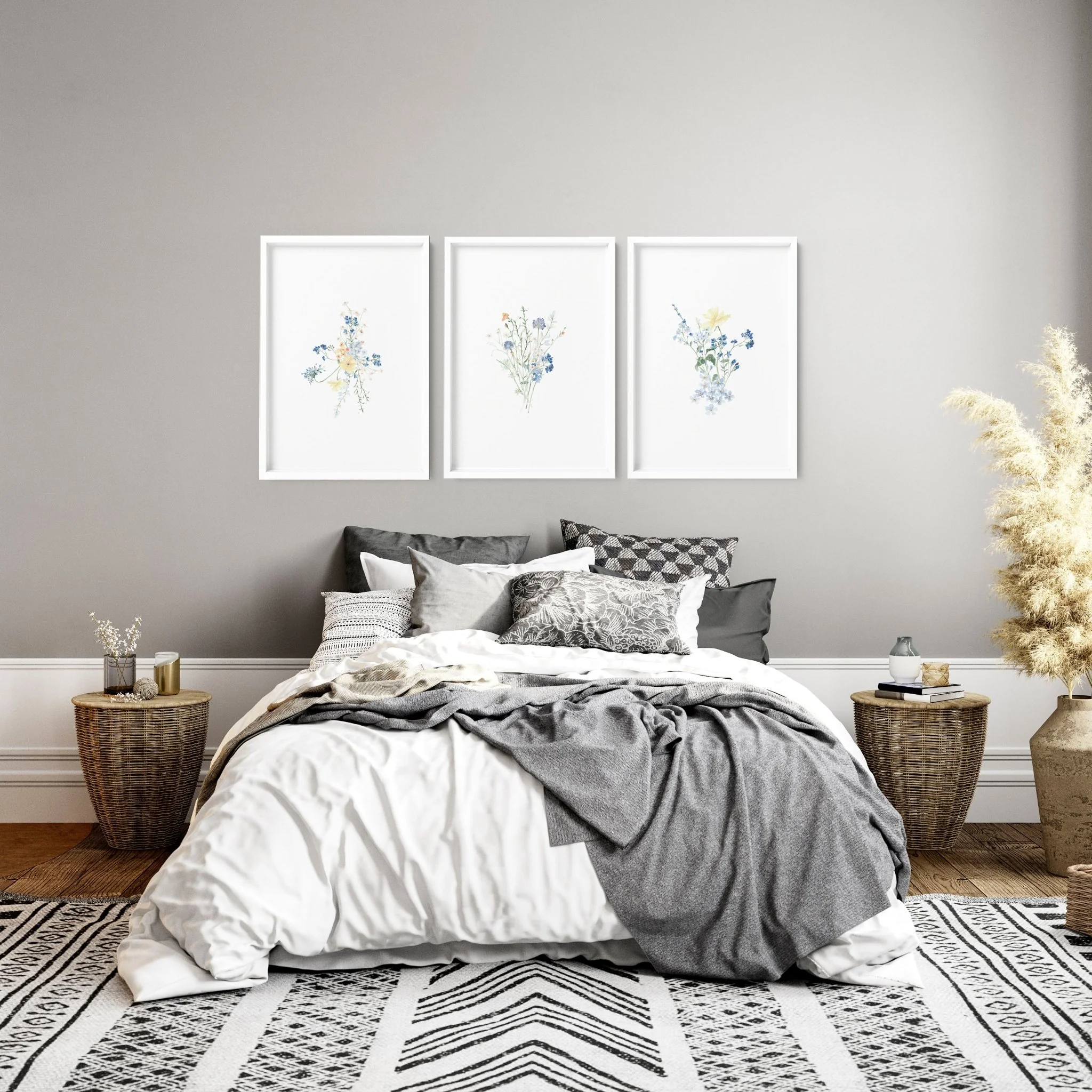 Art Botanical Prints | Set of 3 wall art prints - Image 4