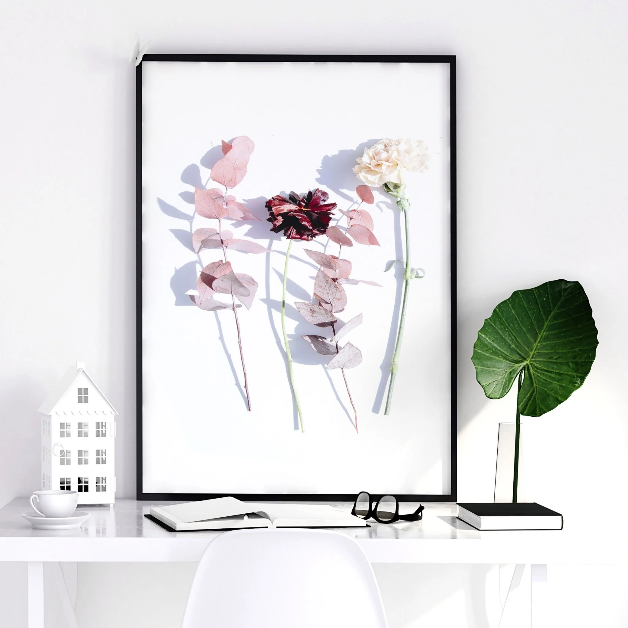 Art flowers | set of 3 framed wall art - Image 5