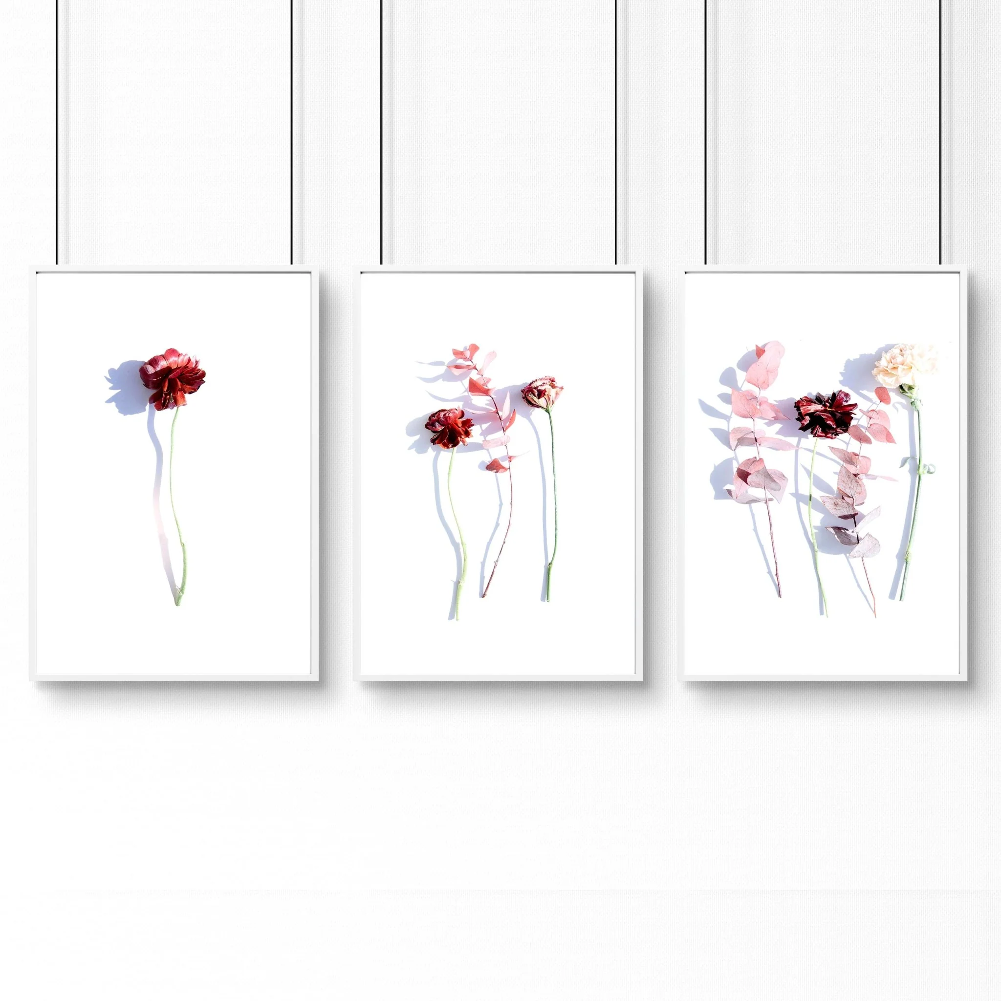 Art flowers | set of 3 framed wall art - Image 9