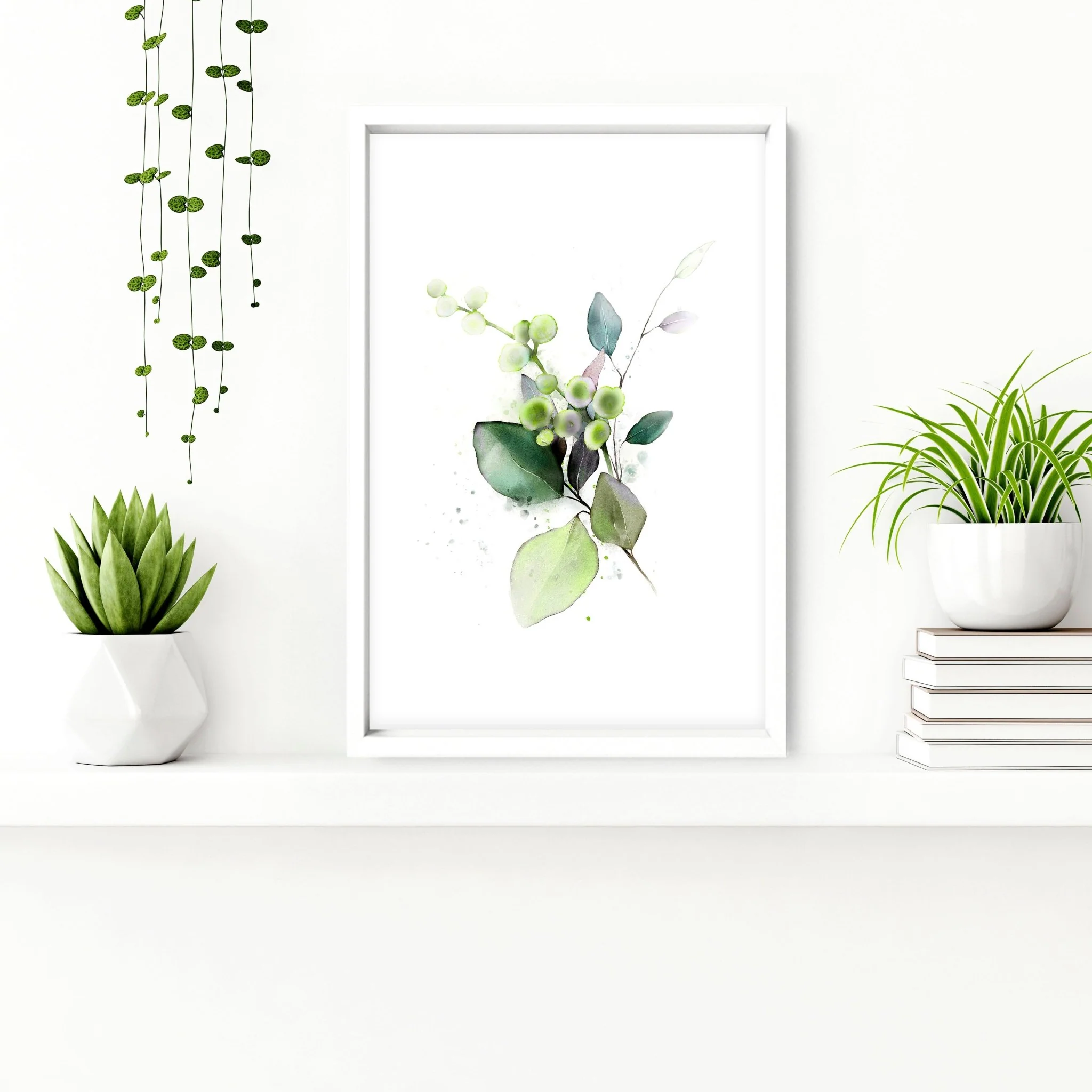 Art for a bathrooms | Set of 3 framed wall art - Image 4