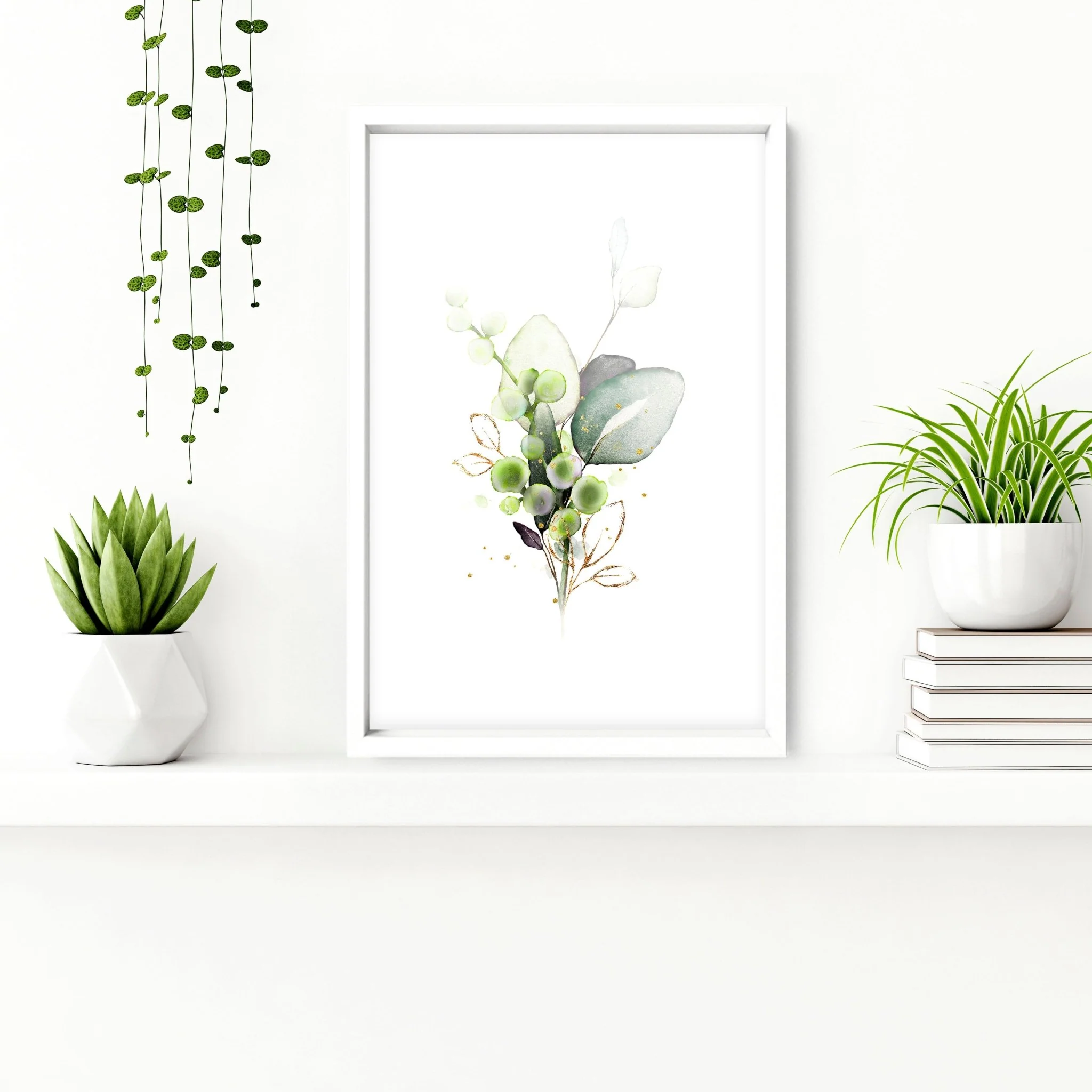 Art for a bathrooms | Set of 3 framed wall art - Image 6