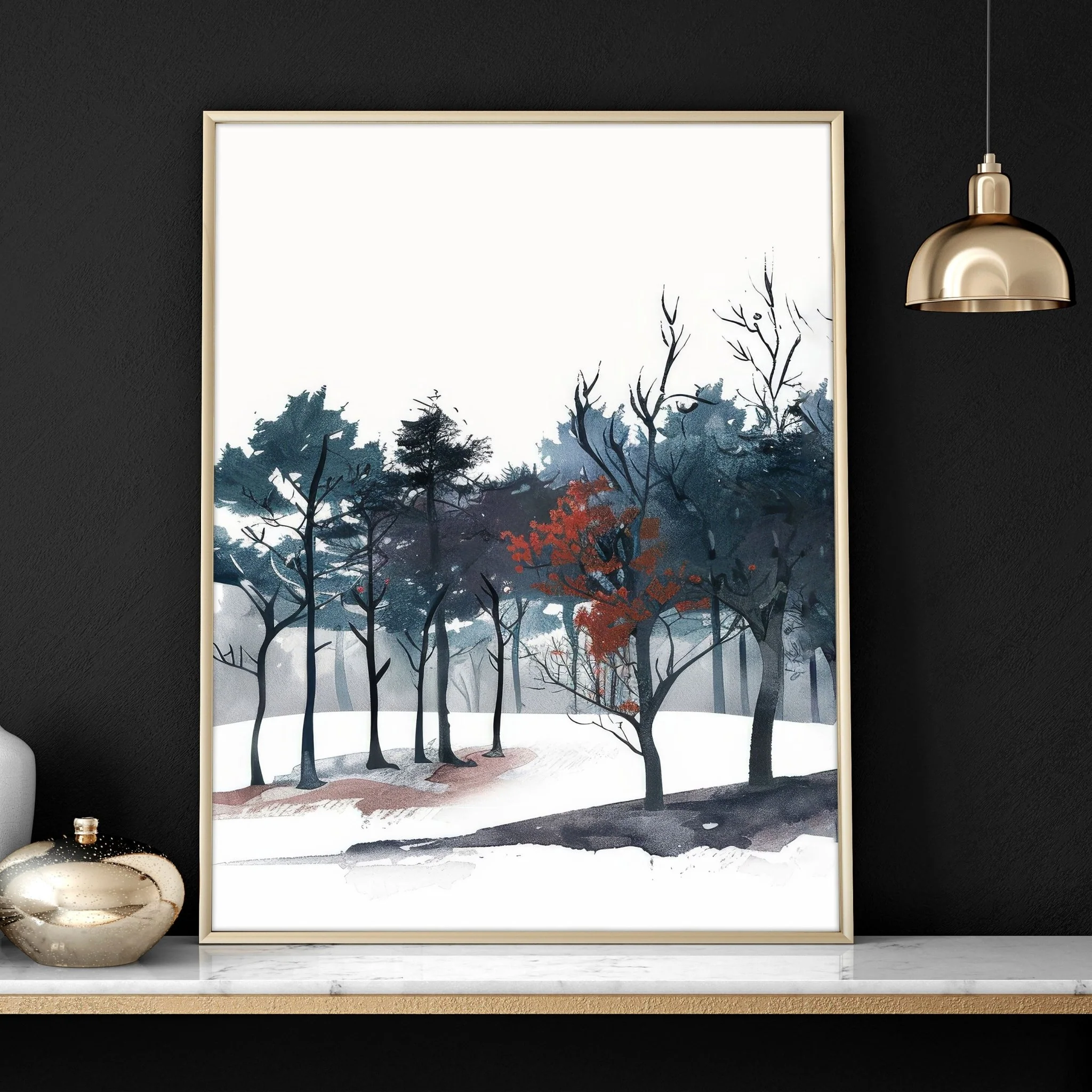 Art For A Bedroom Wall | Set of 3 wall art prints - Image 8