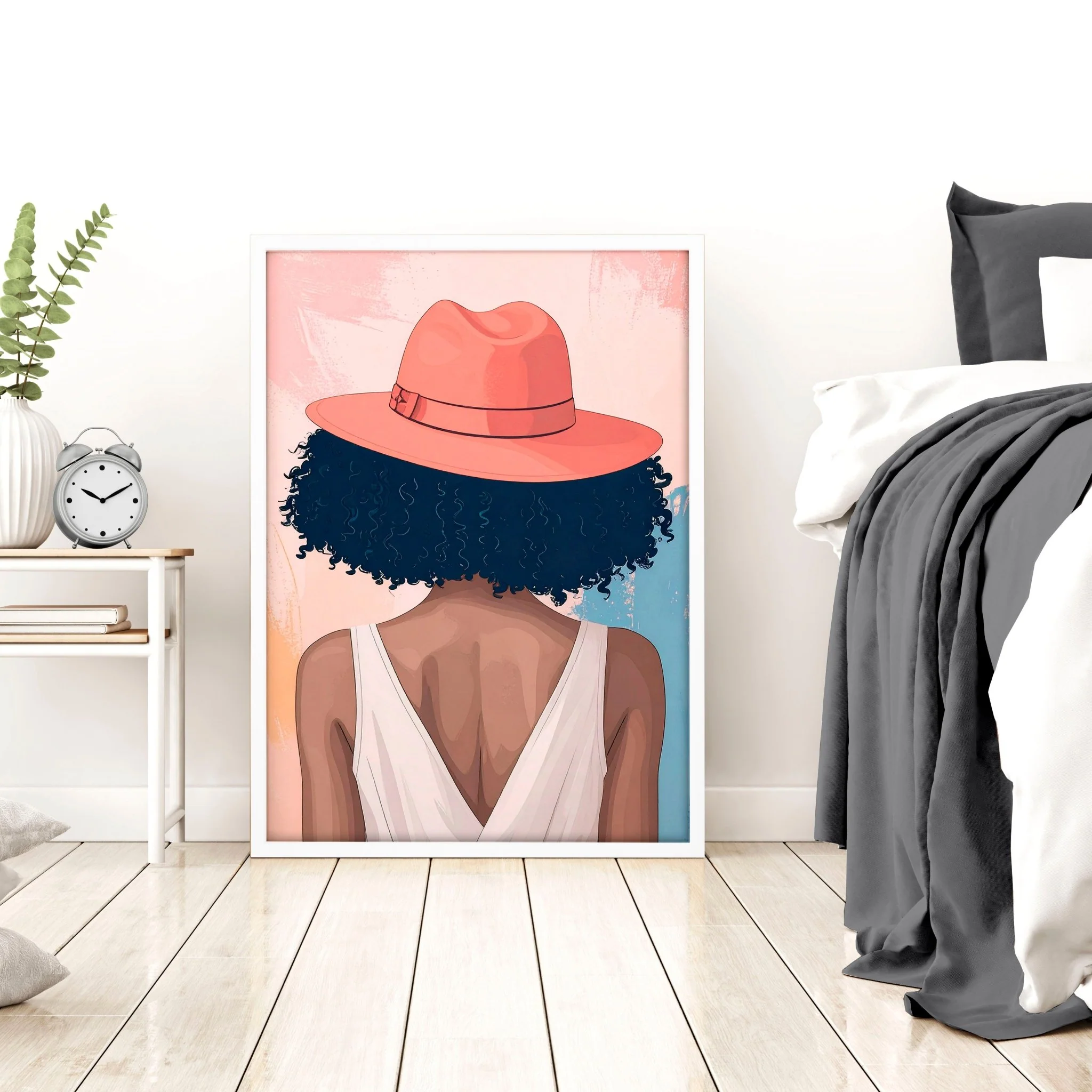 Art For Bedroom | Set of 3 Boho Women Wall art Prints - Image 8