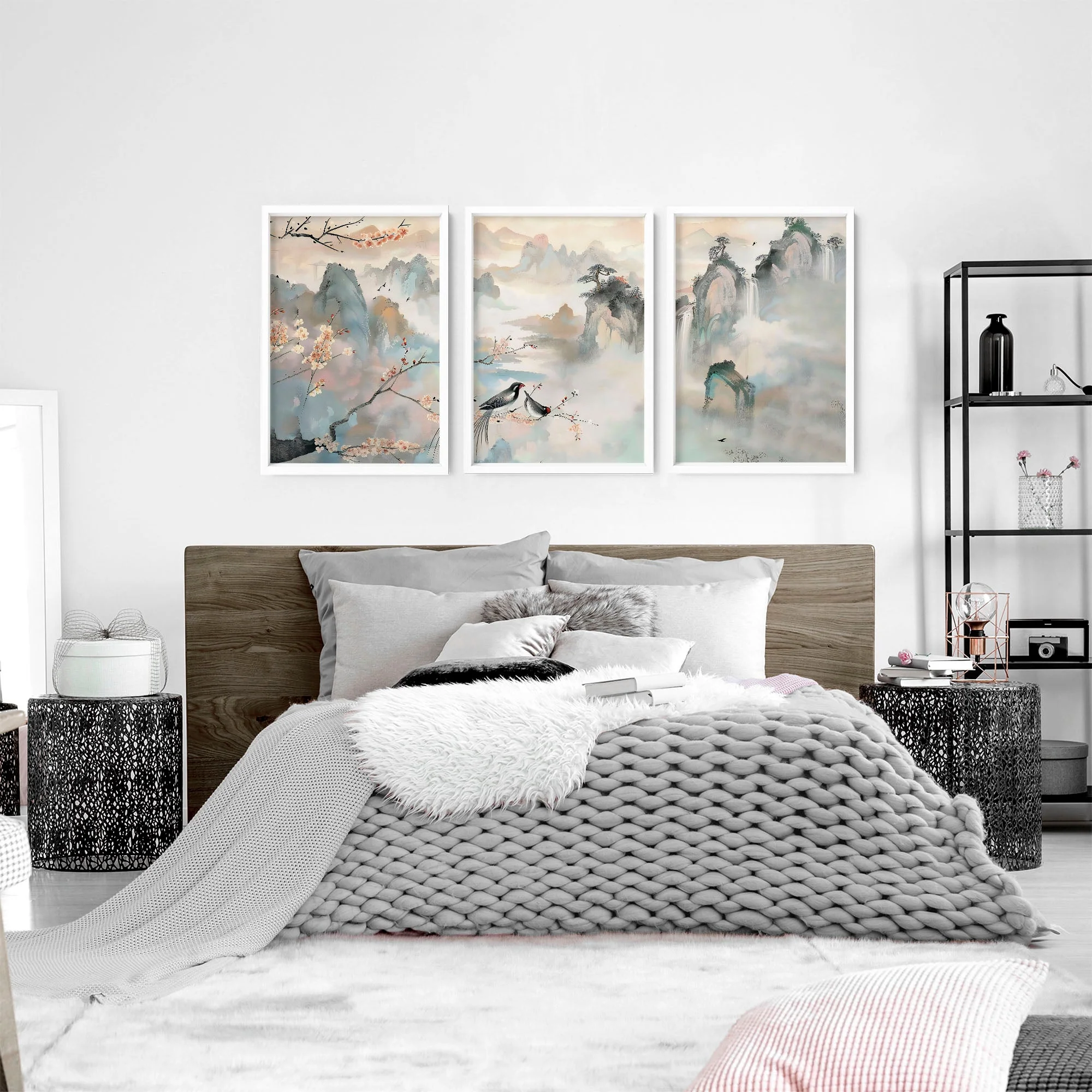 Art For Bedroom Walls | Set of 3 wall art prints - Image 5