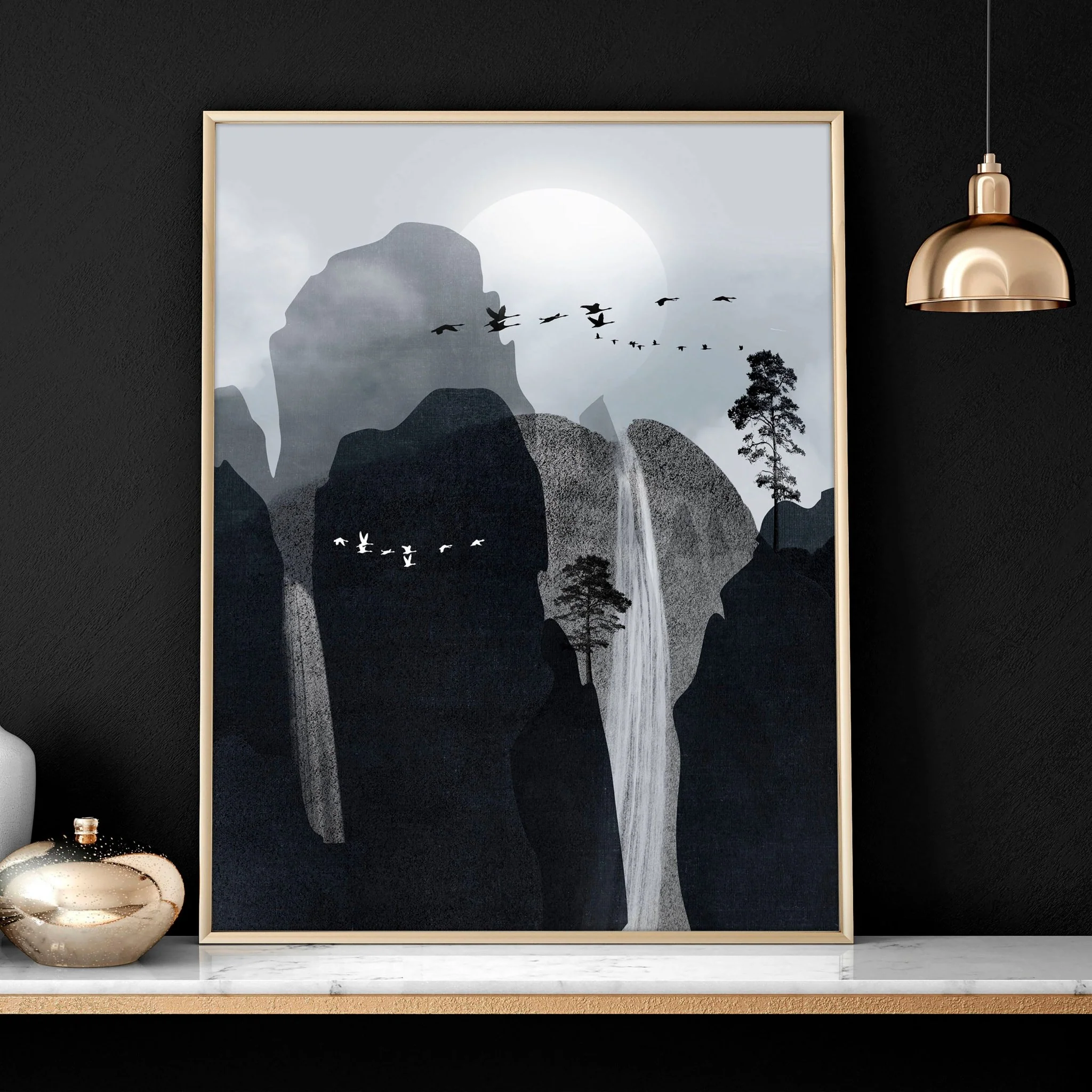 Art for living room wall | set of 3 Contemporary art prints - Image 7