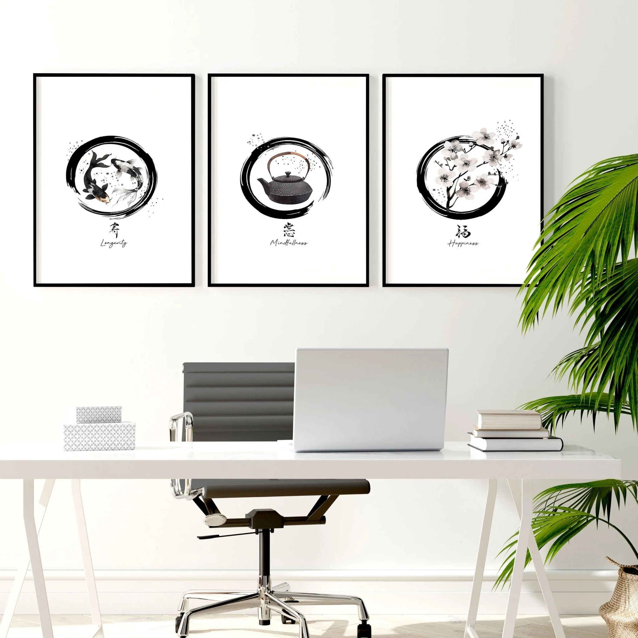 Art For Office | Set of 3 wall art prints - Image 4