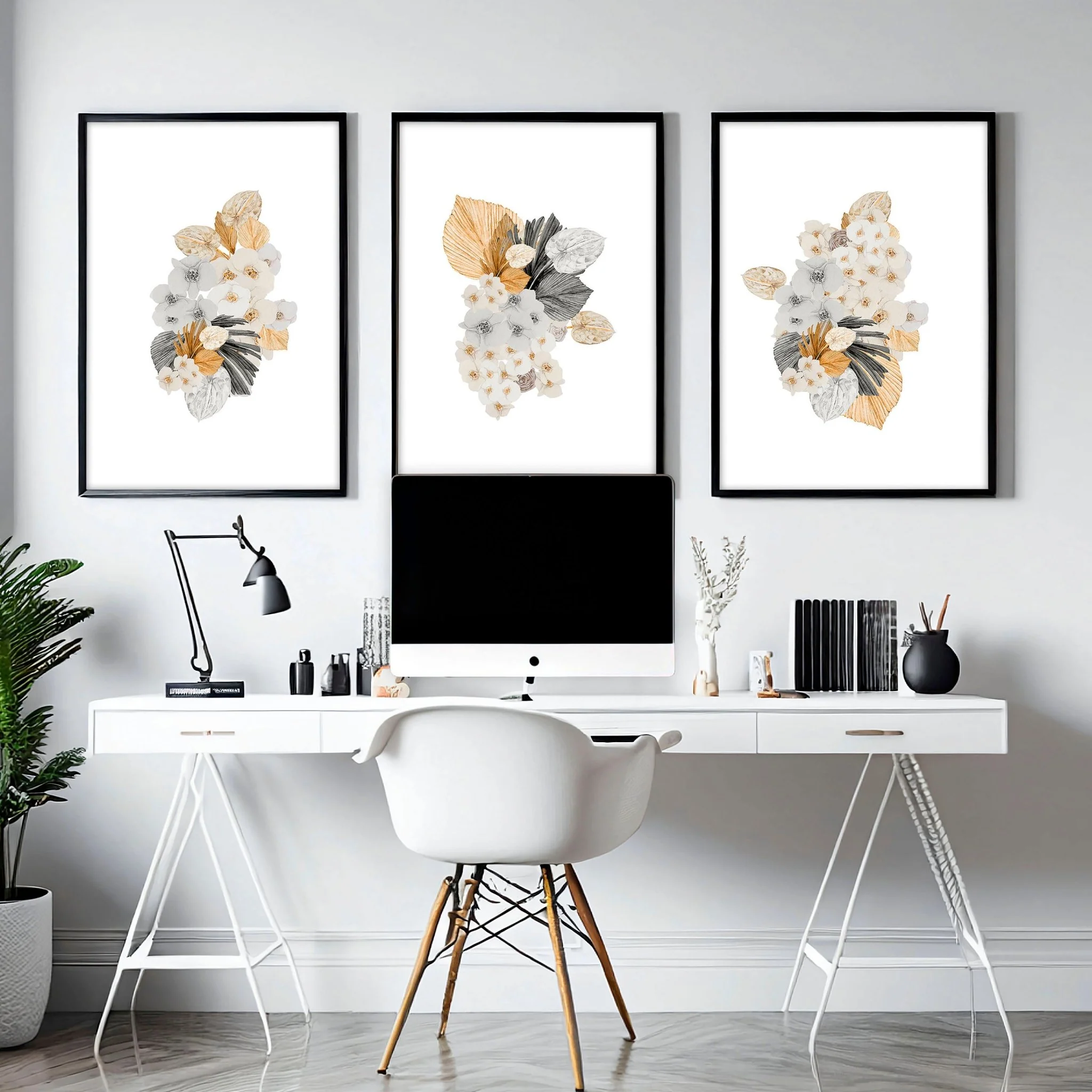 Art for office wall | set of 3 wall art prints - Image 3