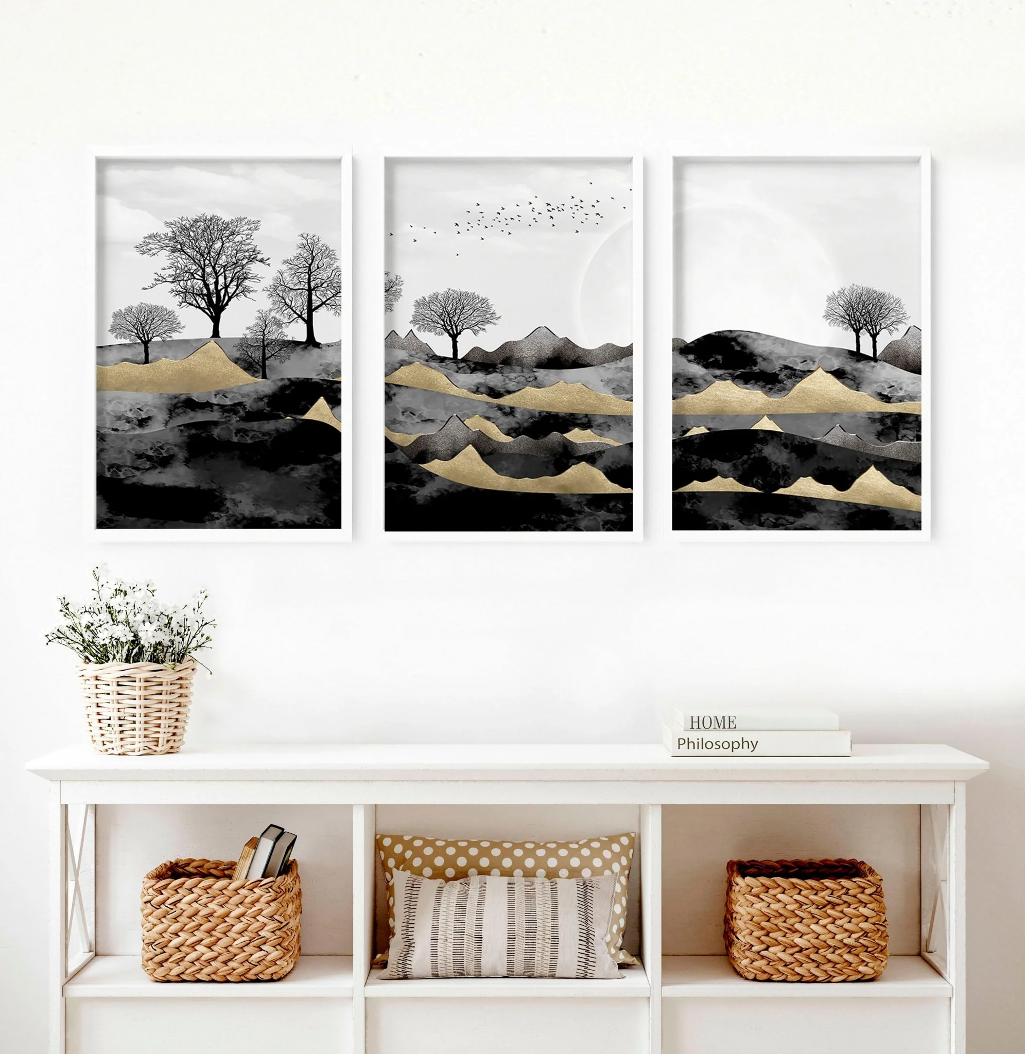 Art for the living room | set of 3 wall art prints - Image 9