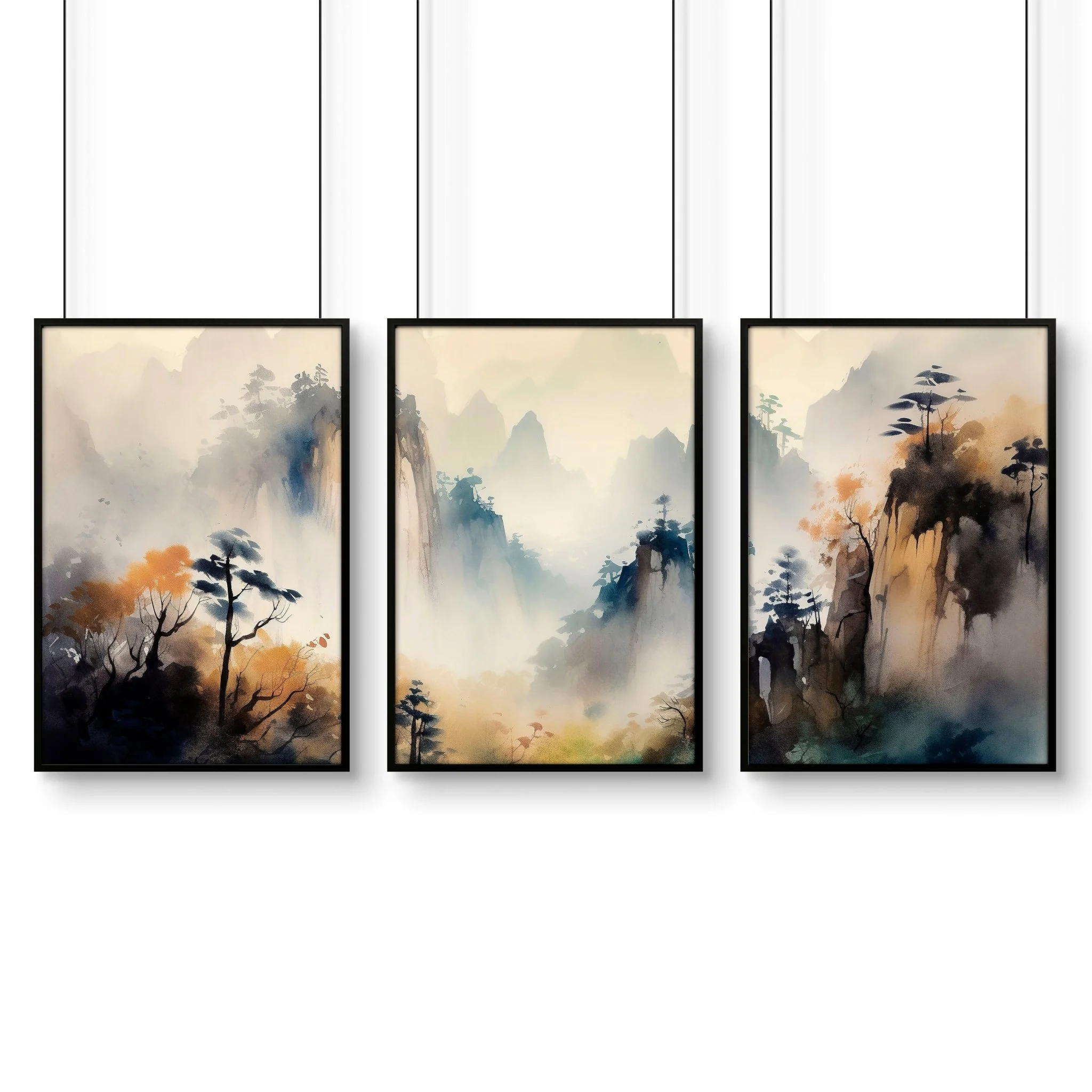 Art For Walls | Set of 3 Asian Inspired Wall art Prints - Image 10