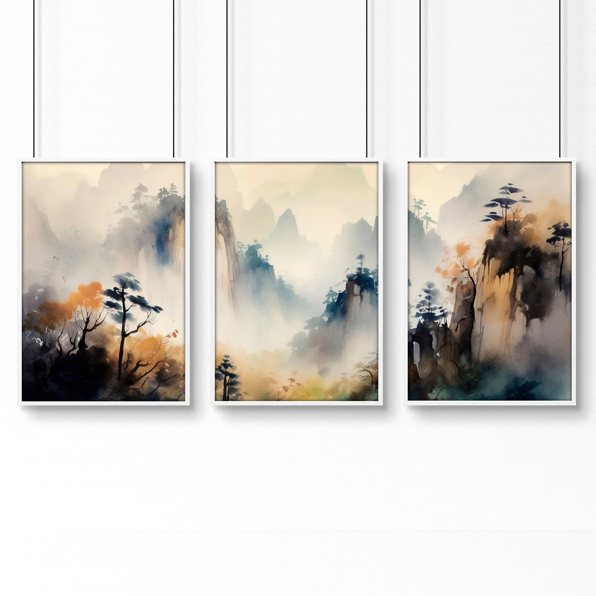 Art For Walls | Set of 3 Asian Inspired Wall art Prints - Image 12