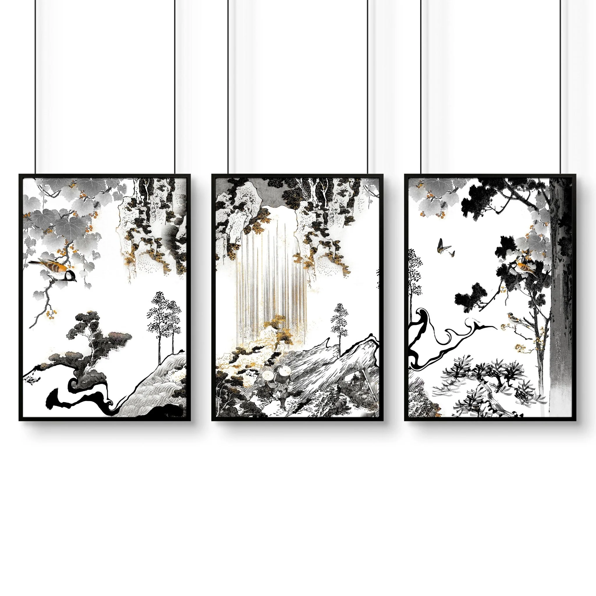 Art Living Room Wall | Set of 3 wall art prints - Image 10