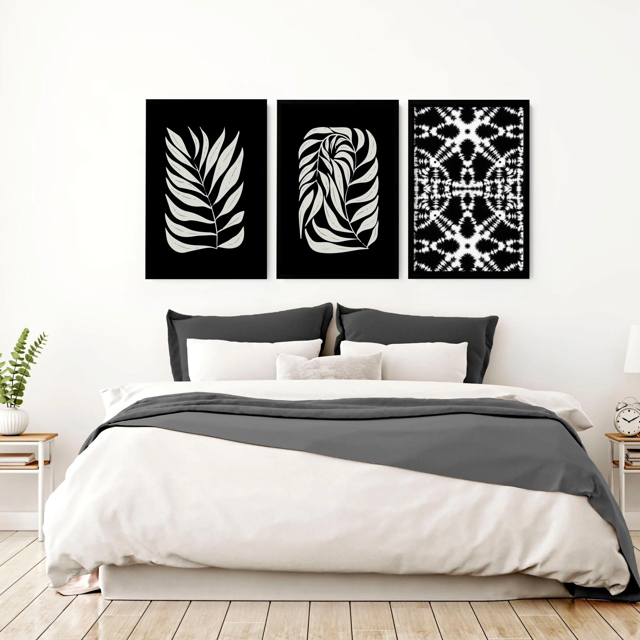 Art on Bedroom Walls | Set of 3 wall art prints - Image 5