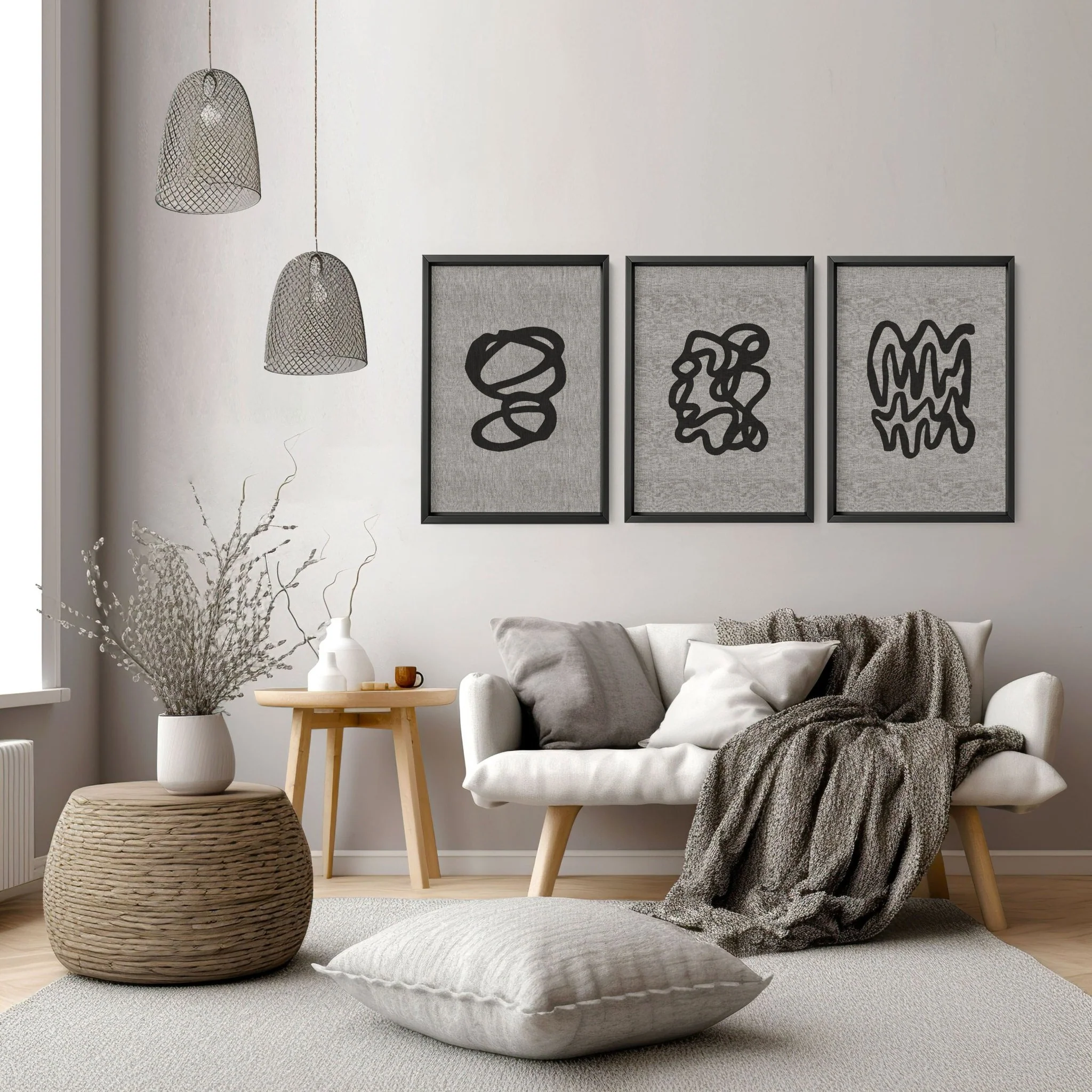 Art Print Abstract | Set of 3 wall art prints - Image 5