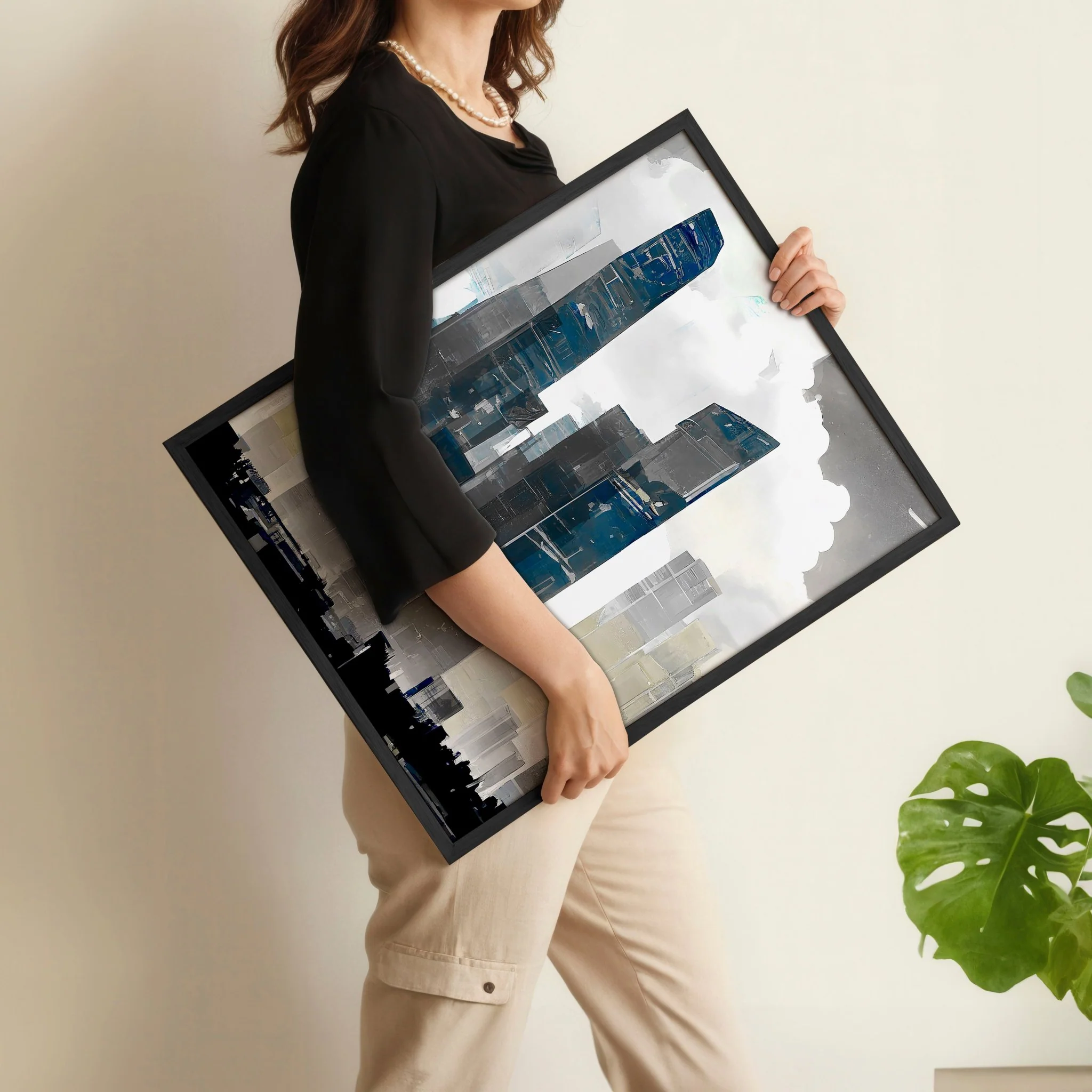 Art Prints Contemporary | Set of 3 Urban Skyscrapers Wall art Prints - Image 6