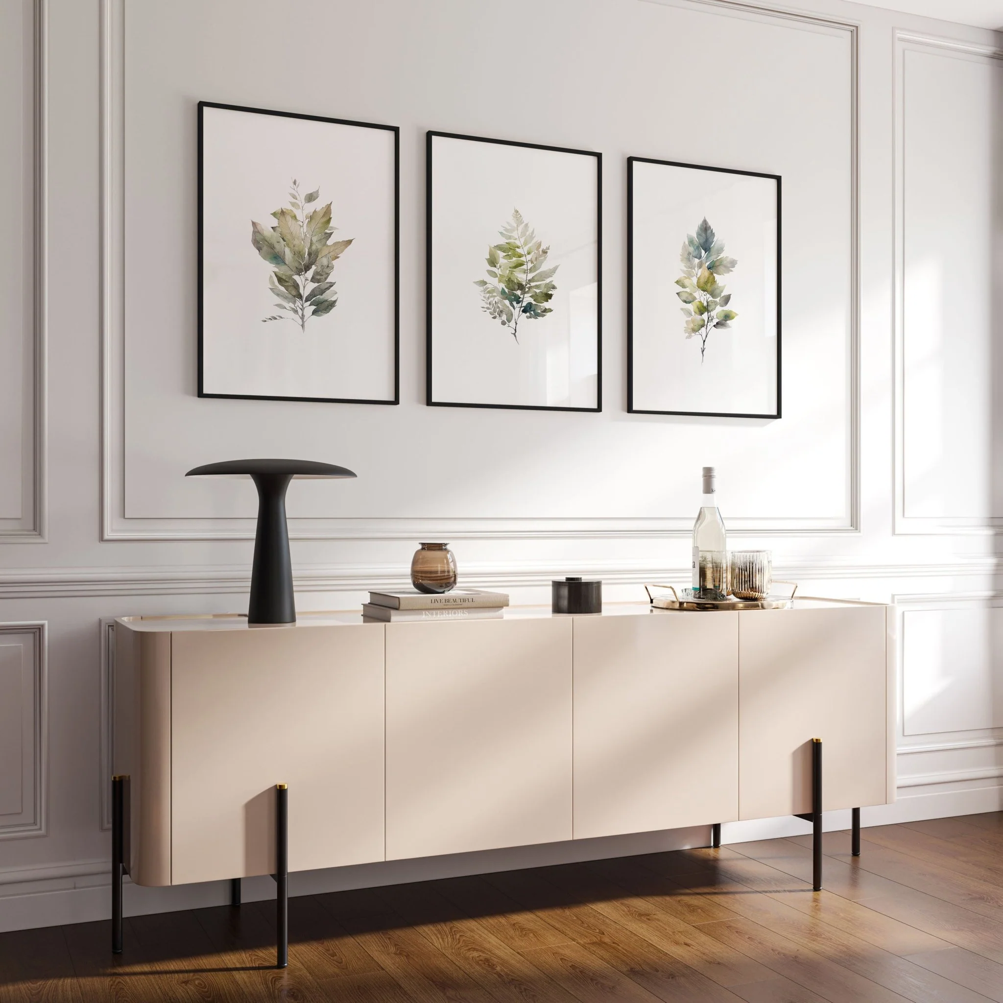 Art Prints Floral | Set of 3 wall art prints - Image 4
