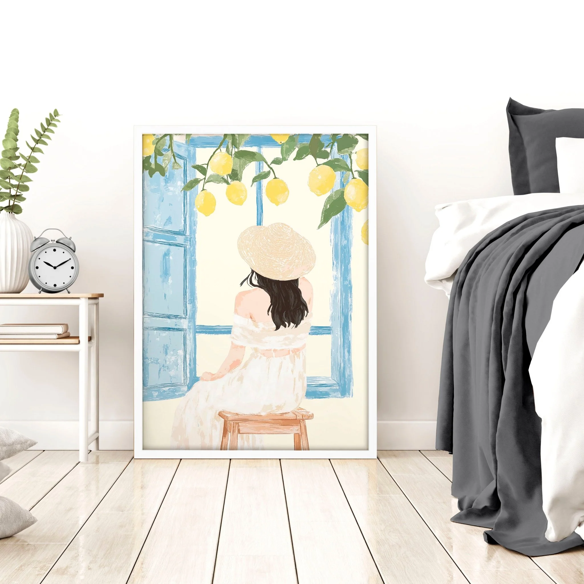 Art Prints In Frames | Set of 3 Italian Lifestyle Wall art Prints - Image 11