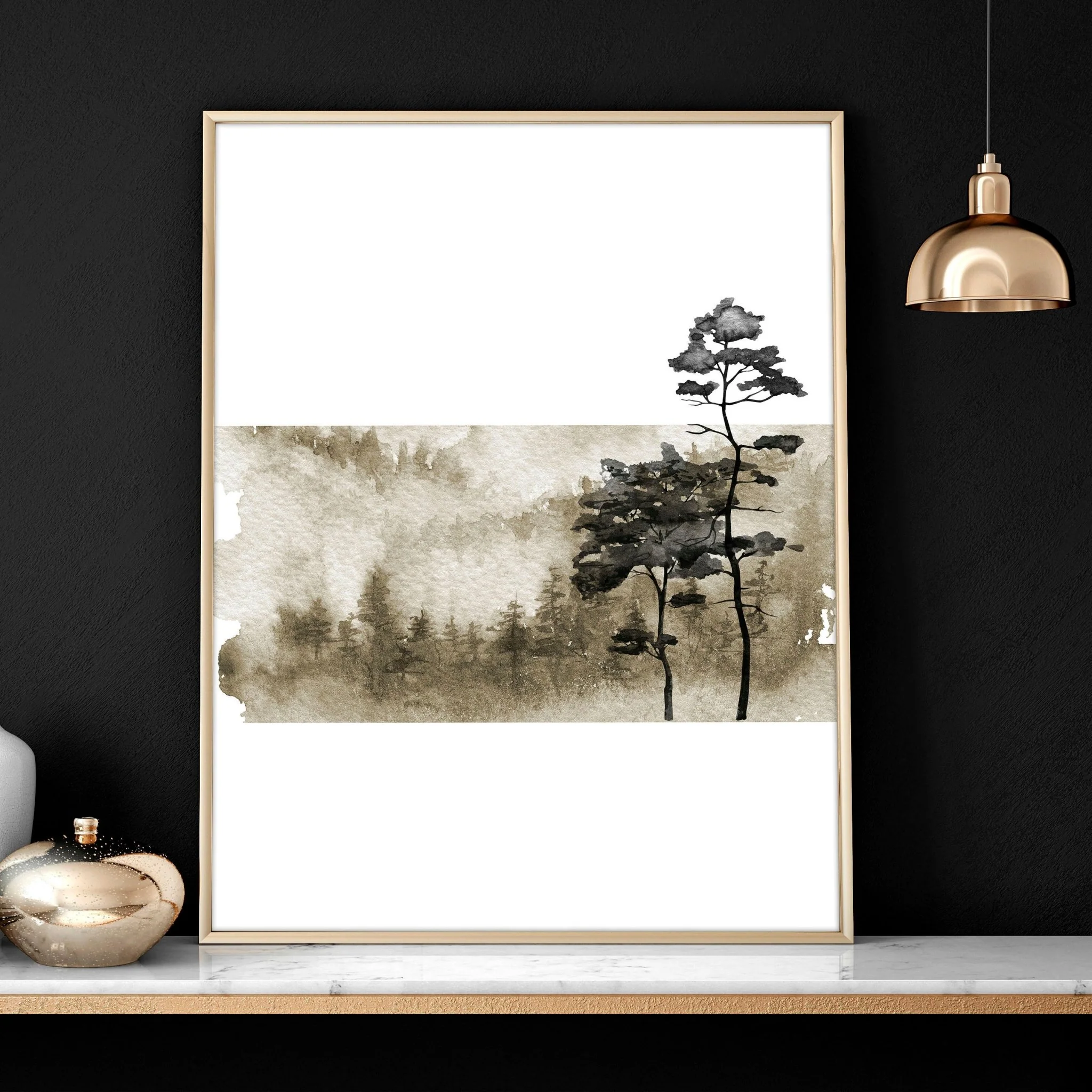 Art prints Scandinavian for bedroom | set of 3 wall art prints - Image 8