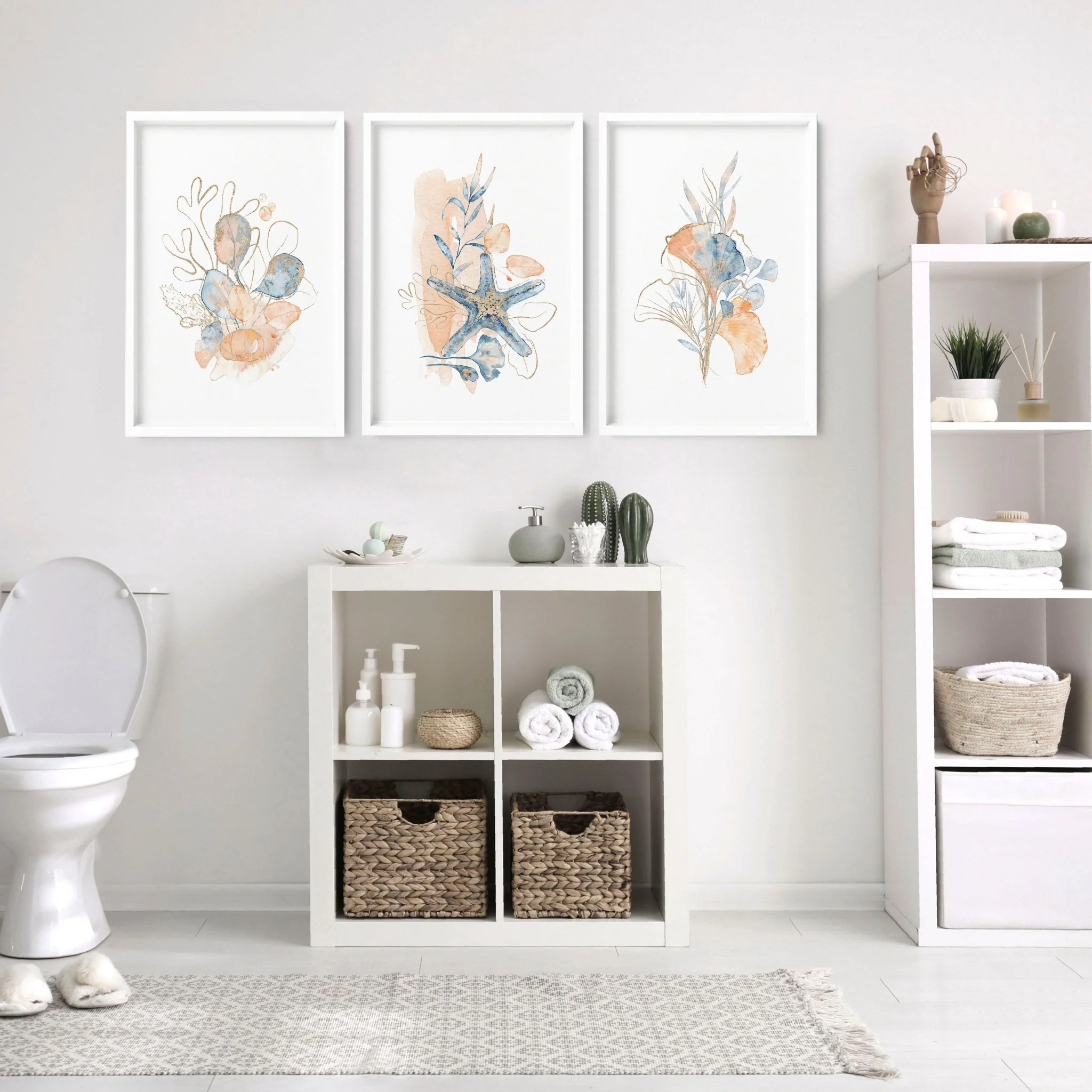 Art wall for bathroom | set of 3 wall art prints - Image 7