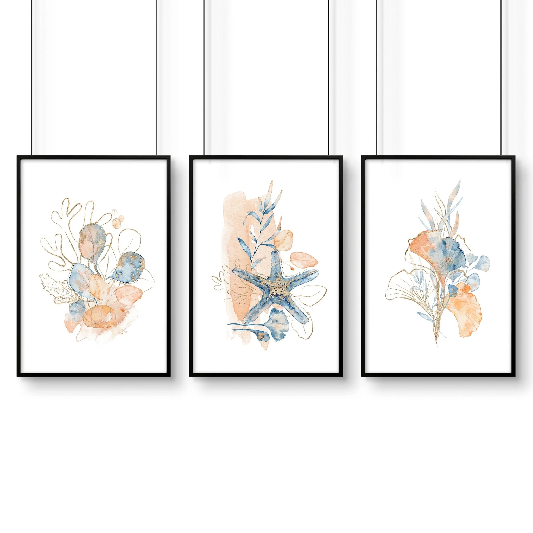 Art wall for bathroom | set of 3 wall art prints - Image 8