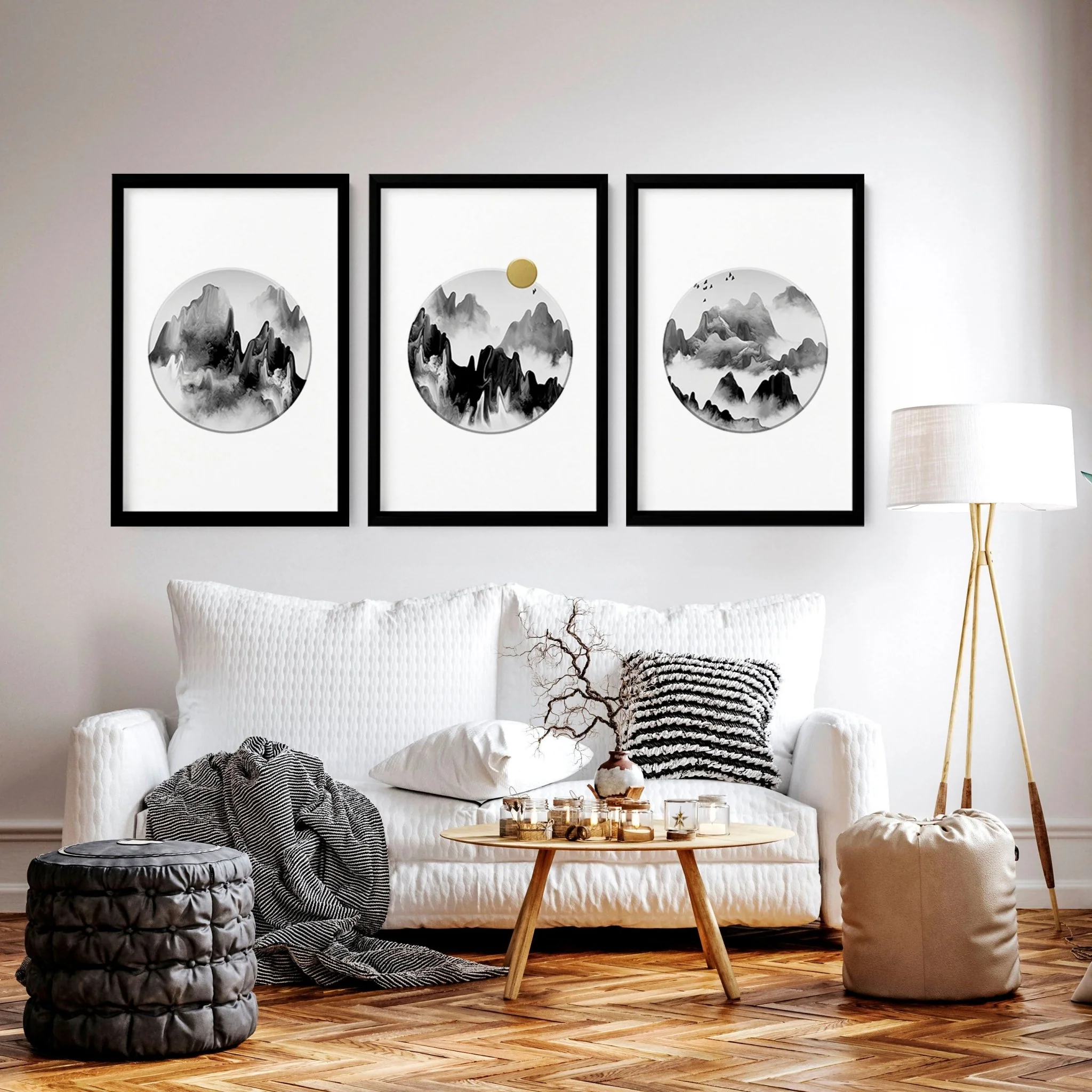 Art wall for living room | set of 3 wall art prints - Image 7