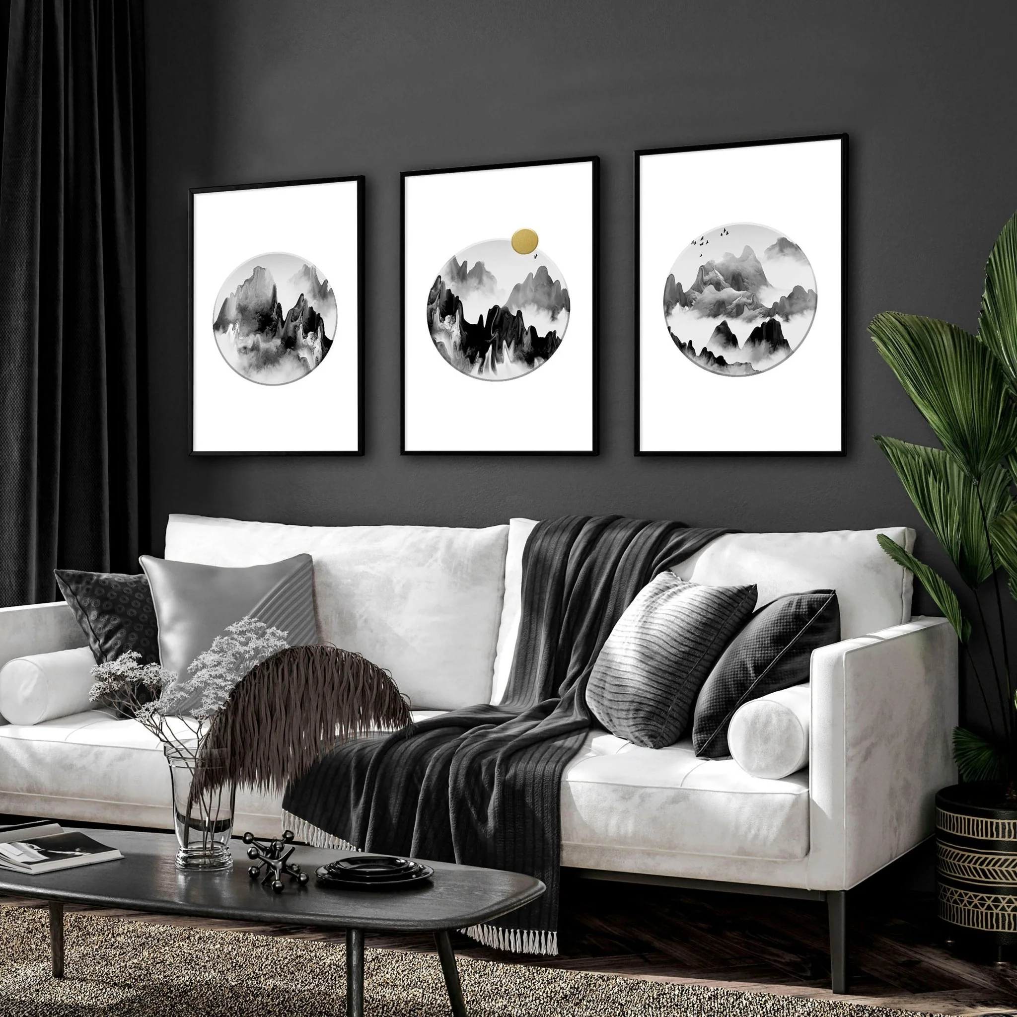 Art wall for living room | set of 3 wall art prints - Image 8