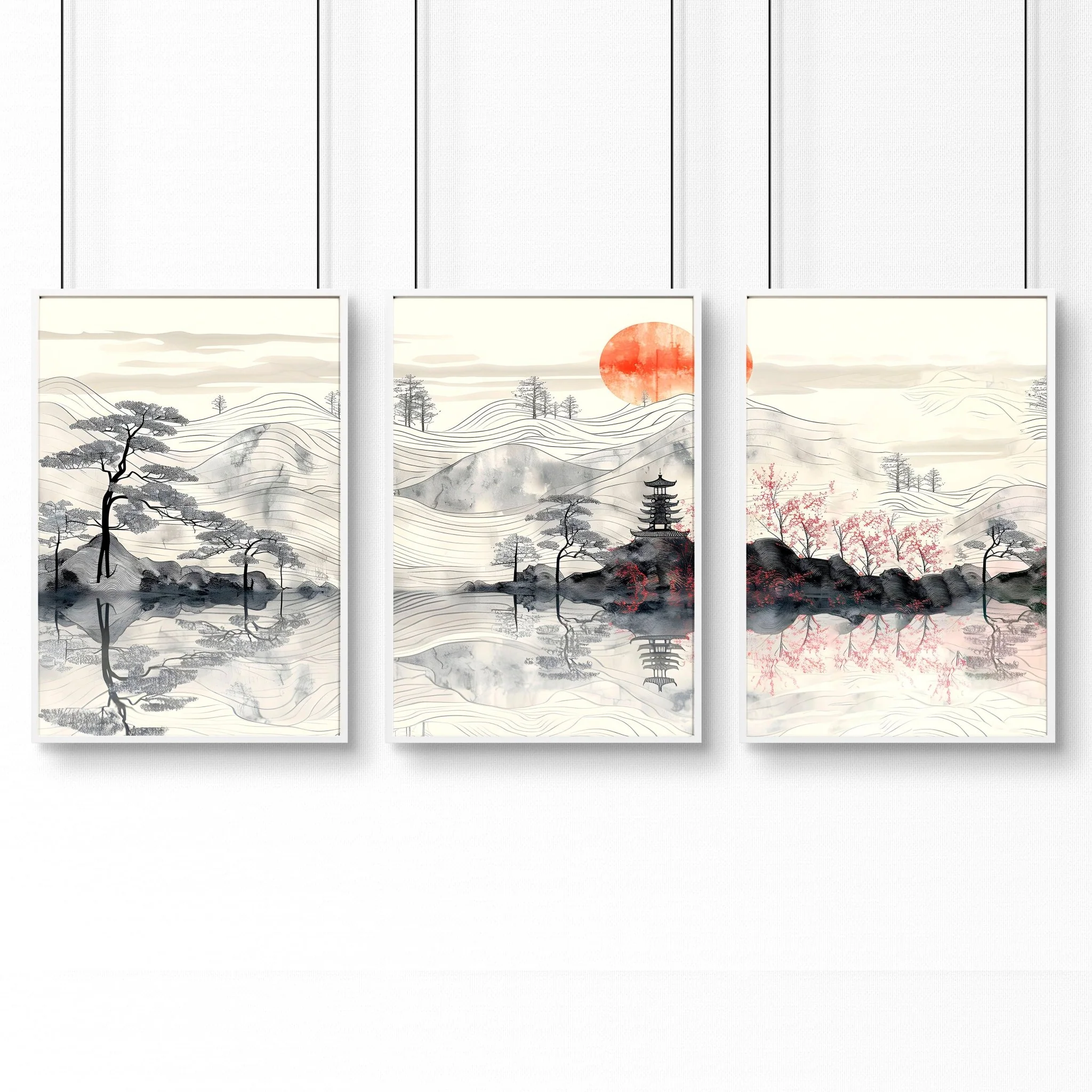 Art Walls Bedroom | Set of 3 wall art prints - Image 11