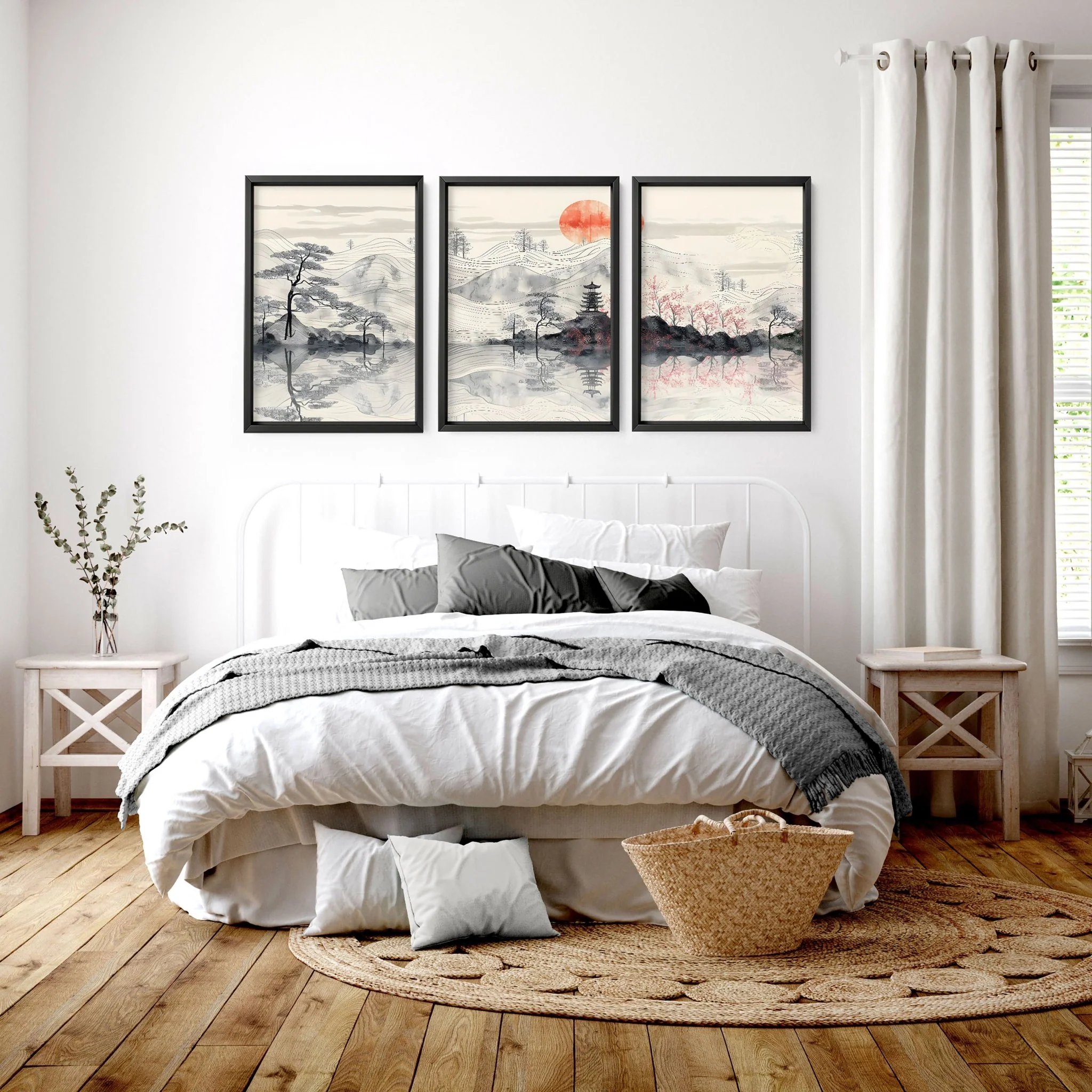Art Walls Bedroom | Set of 3 wall art prints - Image 6
