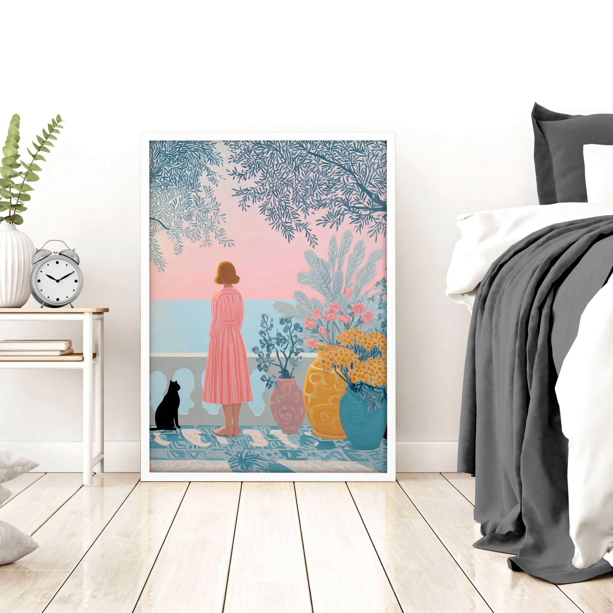 Art With Frames | Set of 2 Italian Lifestyle Wall art Prints - Image 7