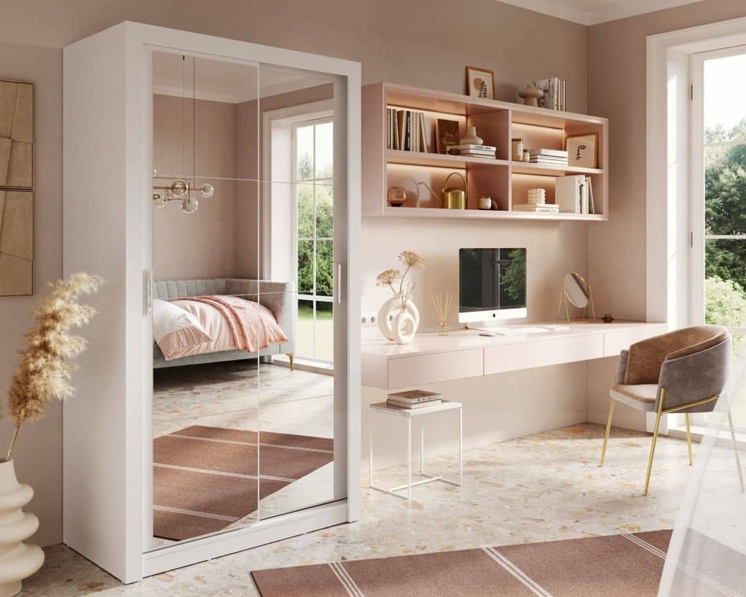 Arti 19 - 2 Sliding Door Wardrobe 120cm - Image 13
