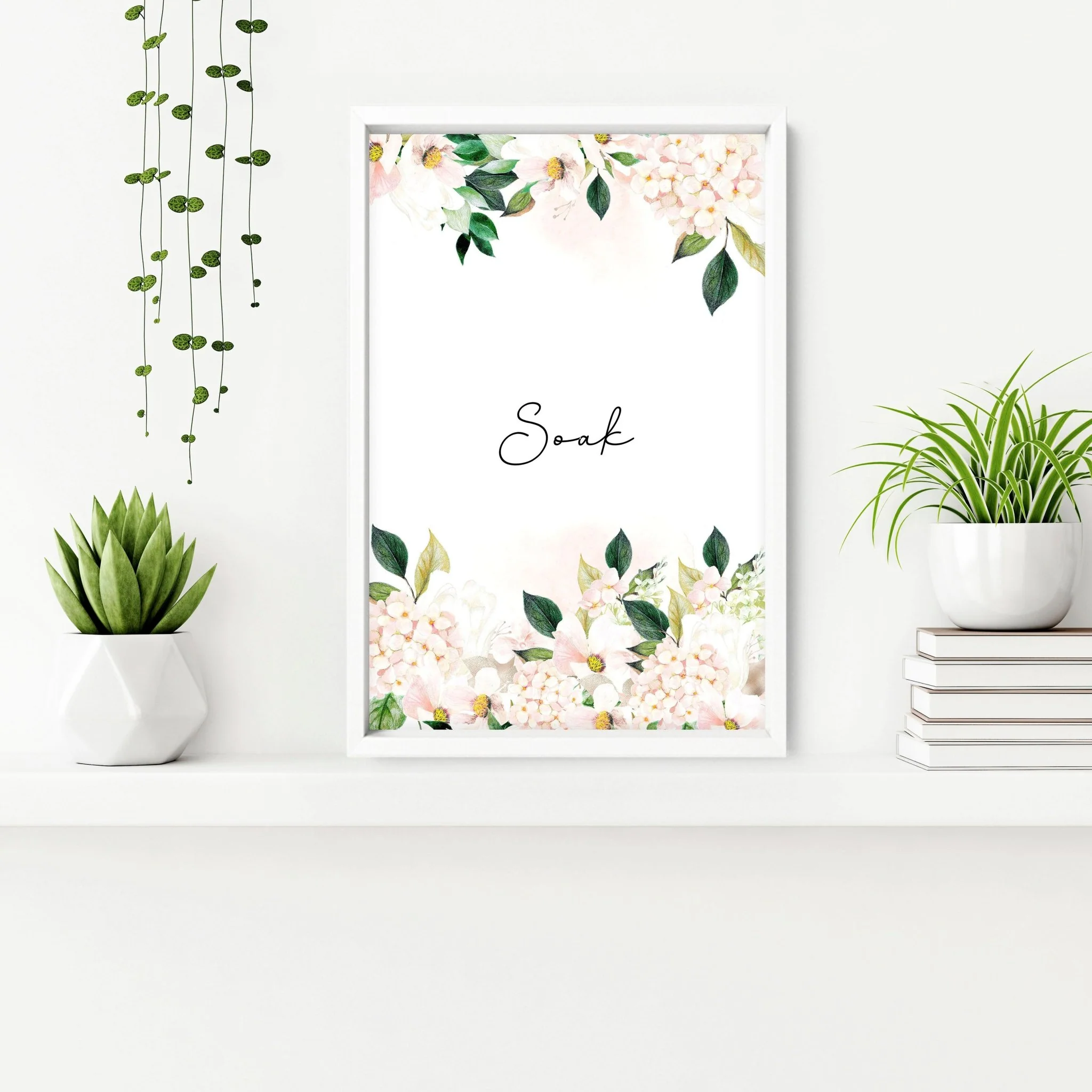 Artwork for a bathroom | set of 3 framed wall art - Image 7