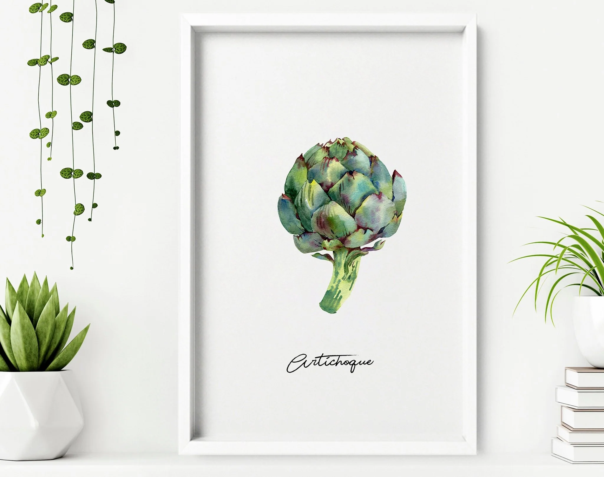 Artwork for a kitchen | set of 3 framed wall art - Image 2