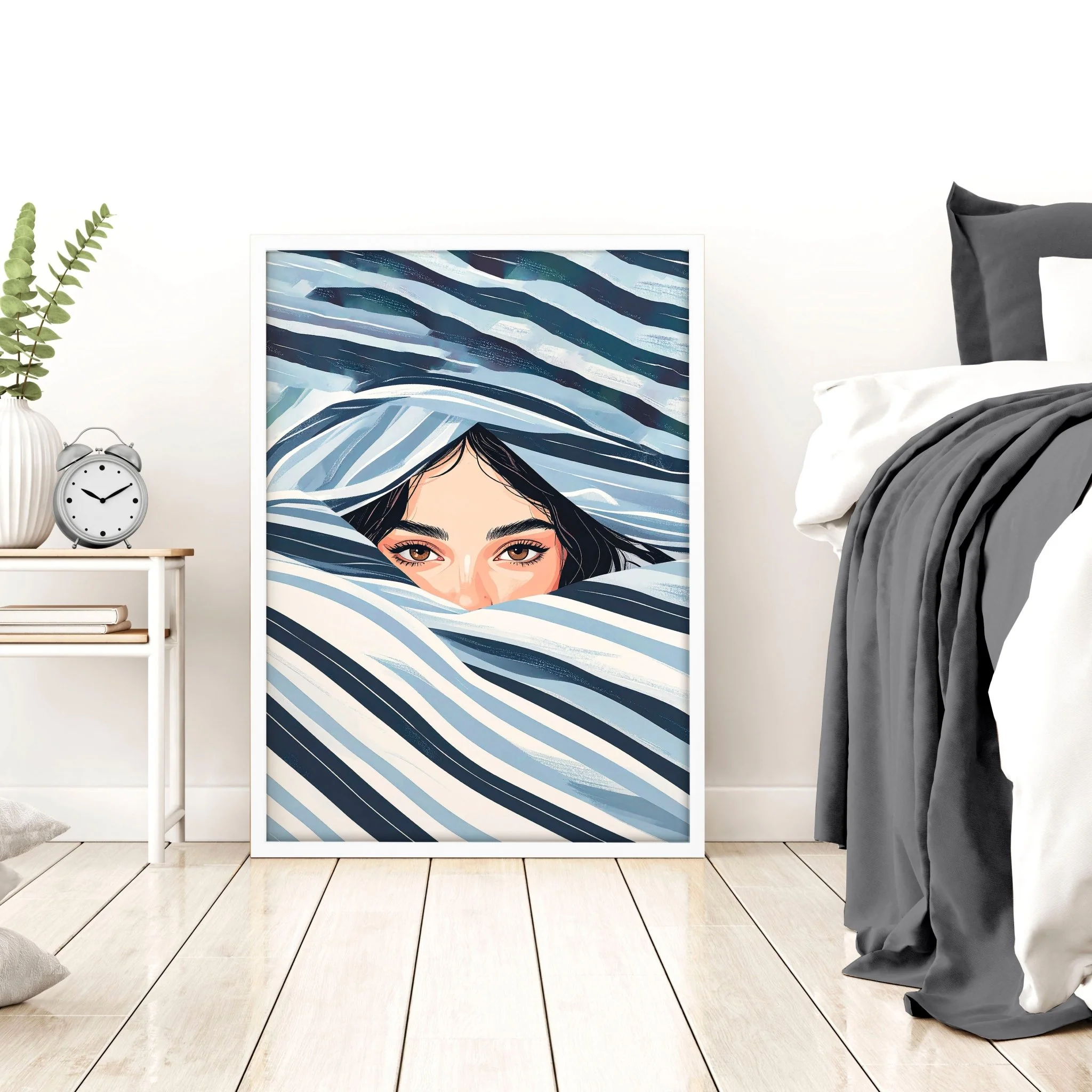 Artwork For Bedroom Wall | Set of 3 Boho Women Wall art Prints - Image 6