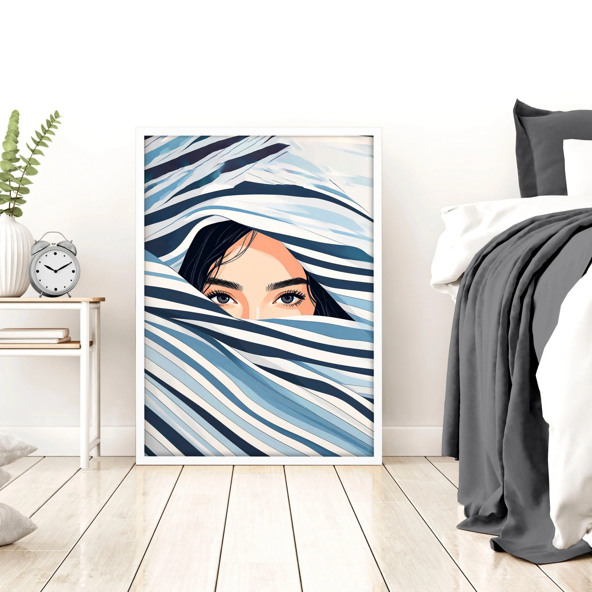 Artwork For Bedroom Wall | Set of 3 Boho Women Wall art Prints - Image 8