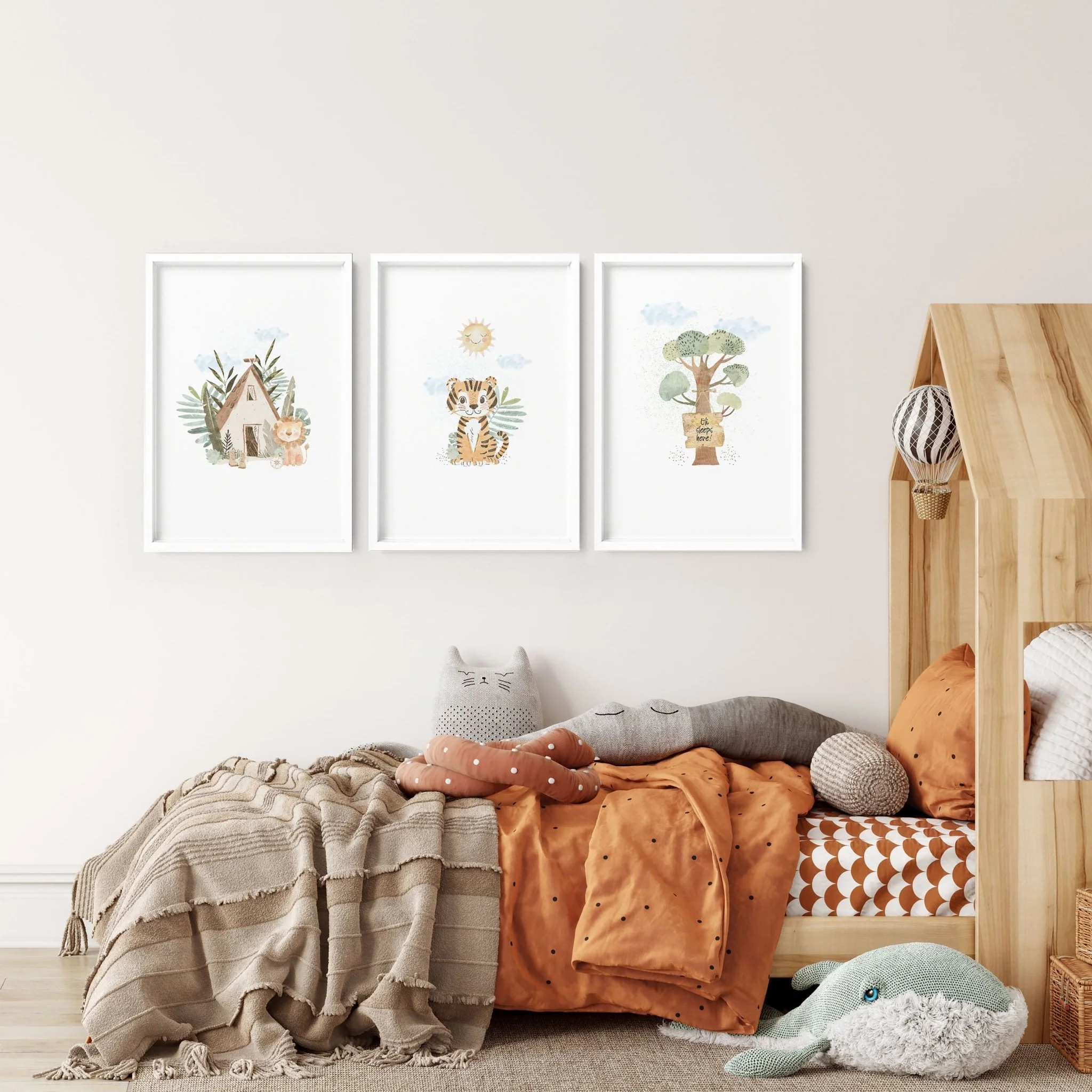 Artwork For Nursery Walls | Set of 3 wall art prints - Image 5