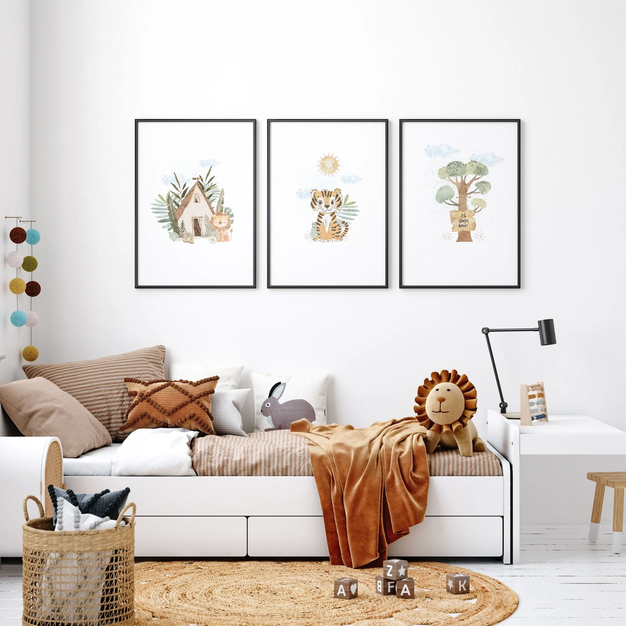 Artwork For Nursery Walls | Set of 3 wall art prints - Image 6