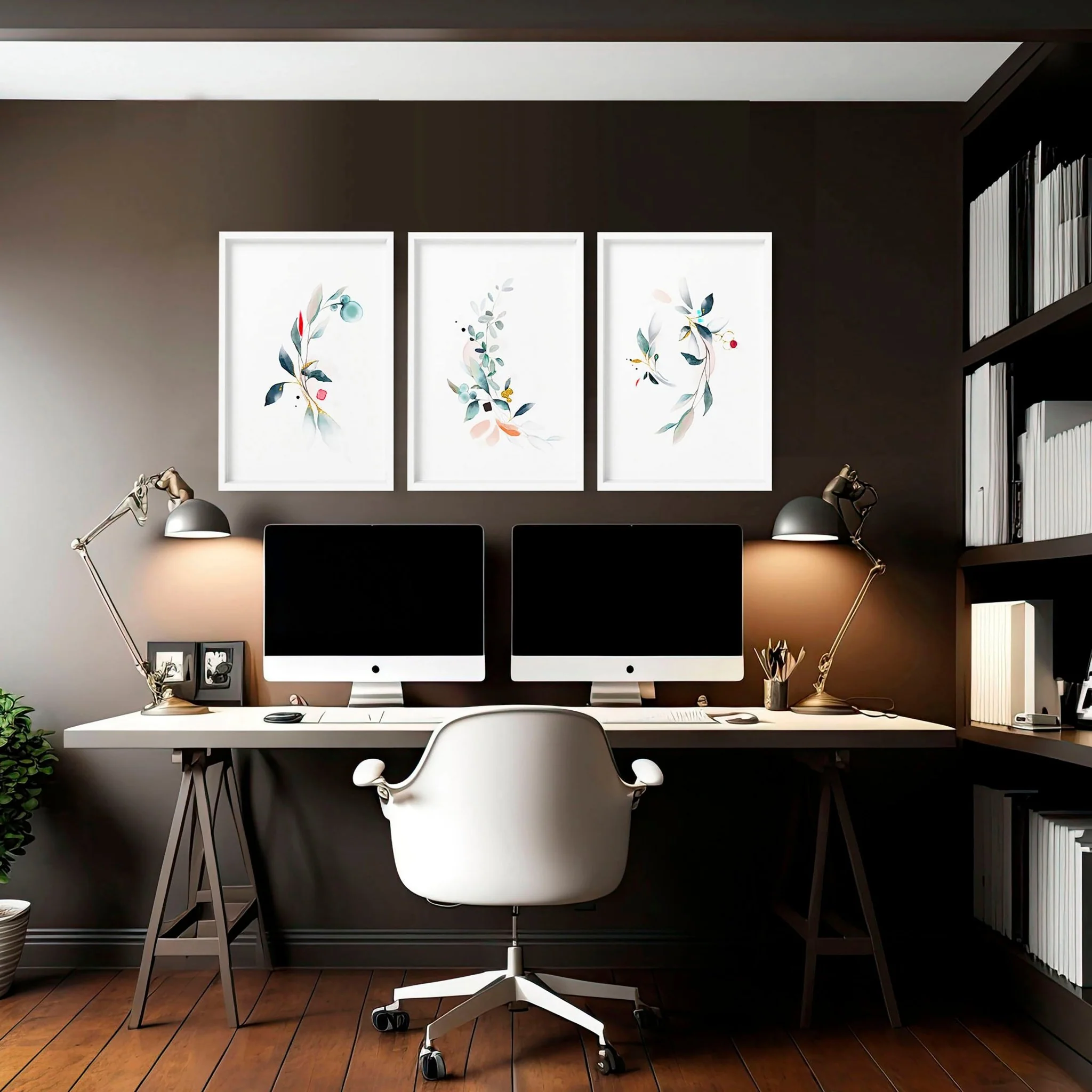 Wall Art For Work Office | set of 3 wall art prints - Image 2