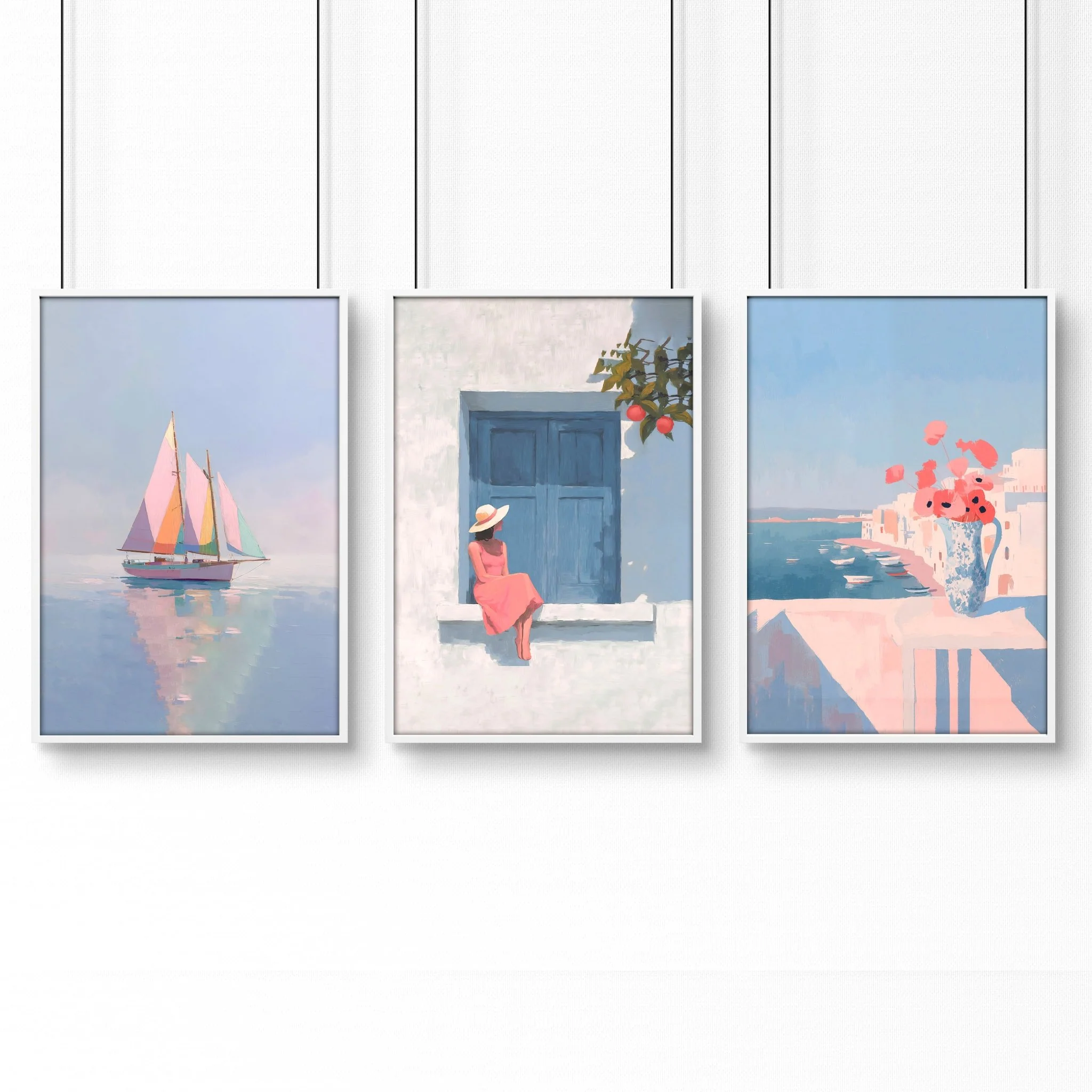 Artwork With Frames | Set of 3 Italian Lifestyle Wall art Prints - Image 11