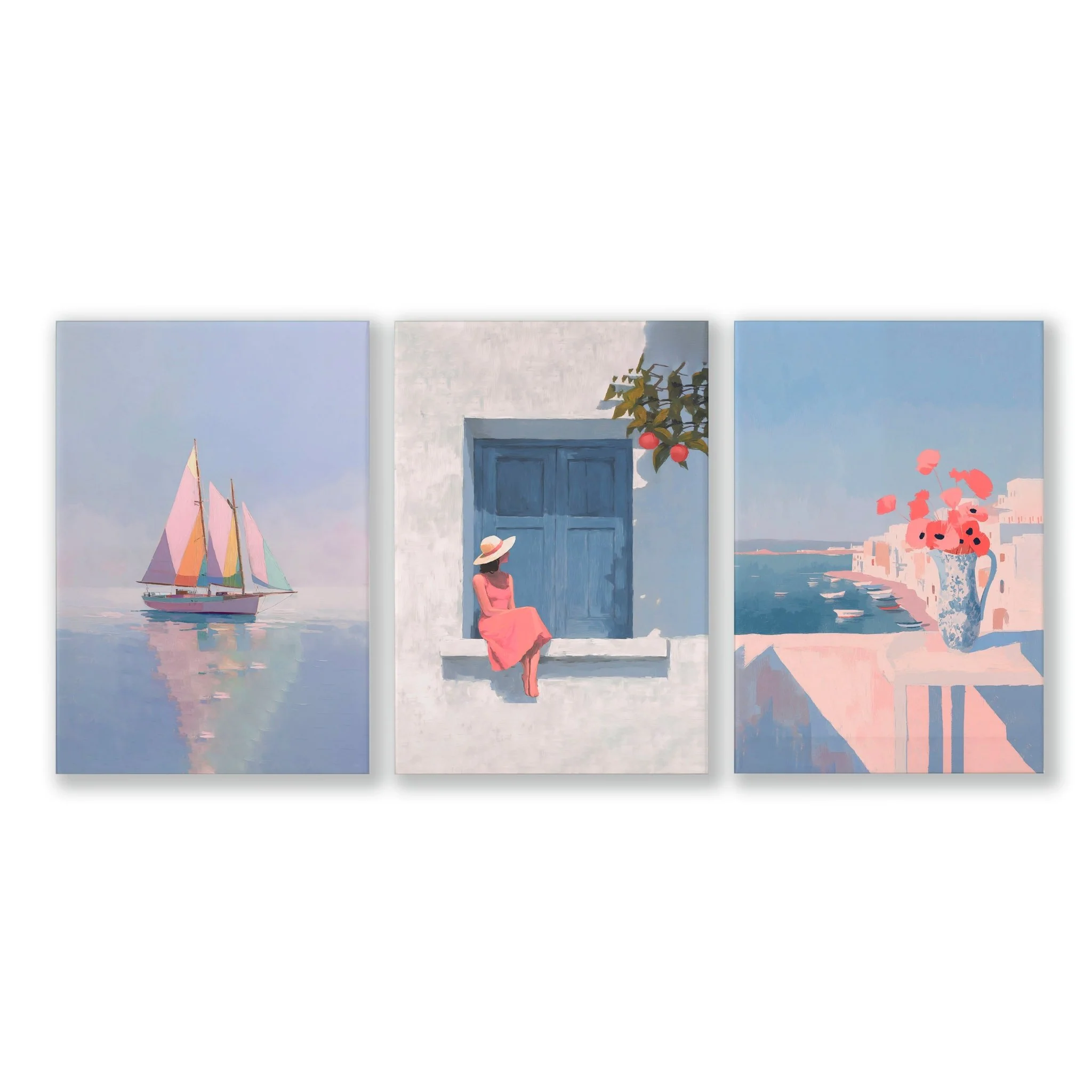 Artwork With Frames | Set of 3 Italian Lifestyle Wall art Prints - Image 12