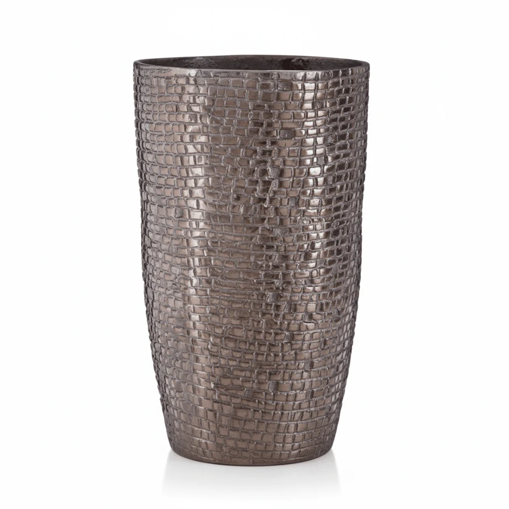 Arya Pewter Large Vase