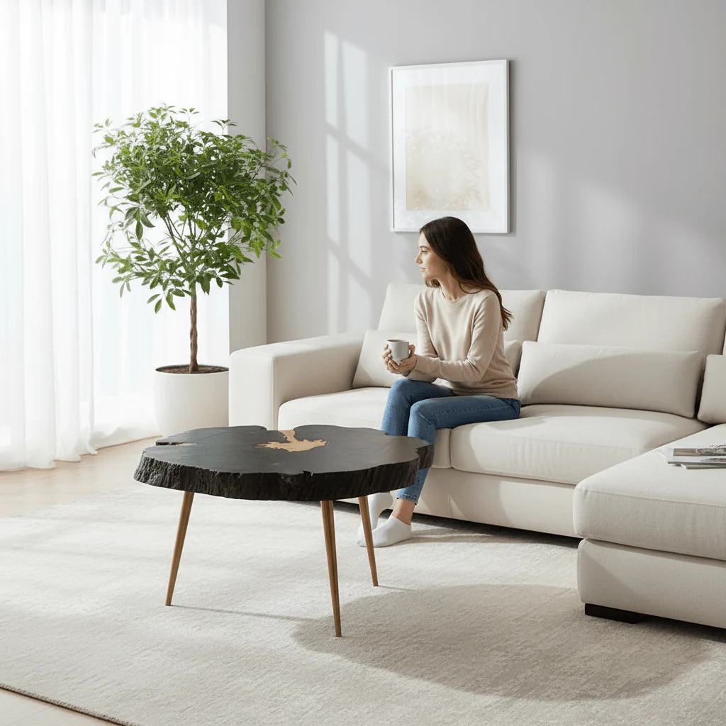 Asamra Black And Gold Coffee Table - Image 6