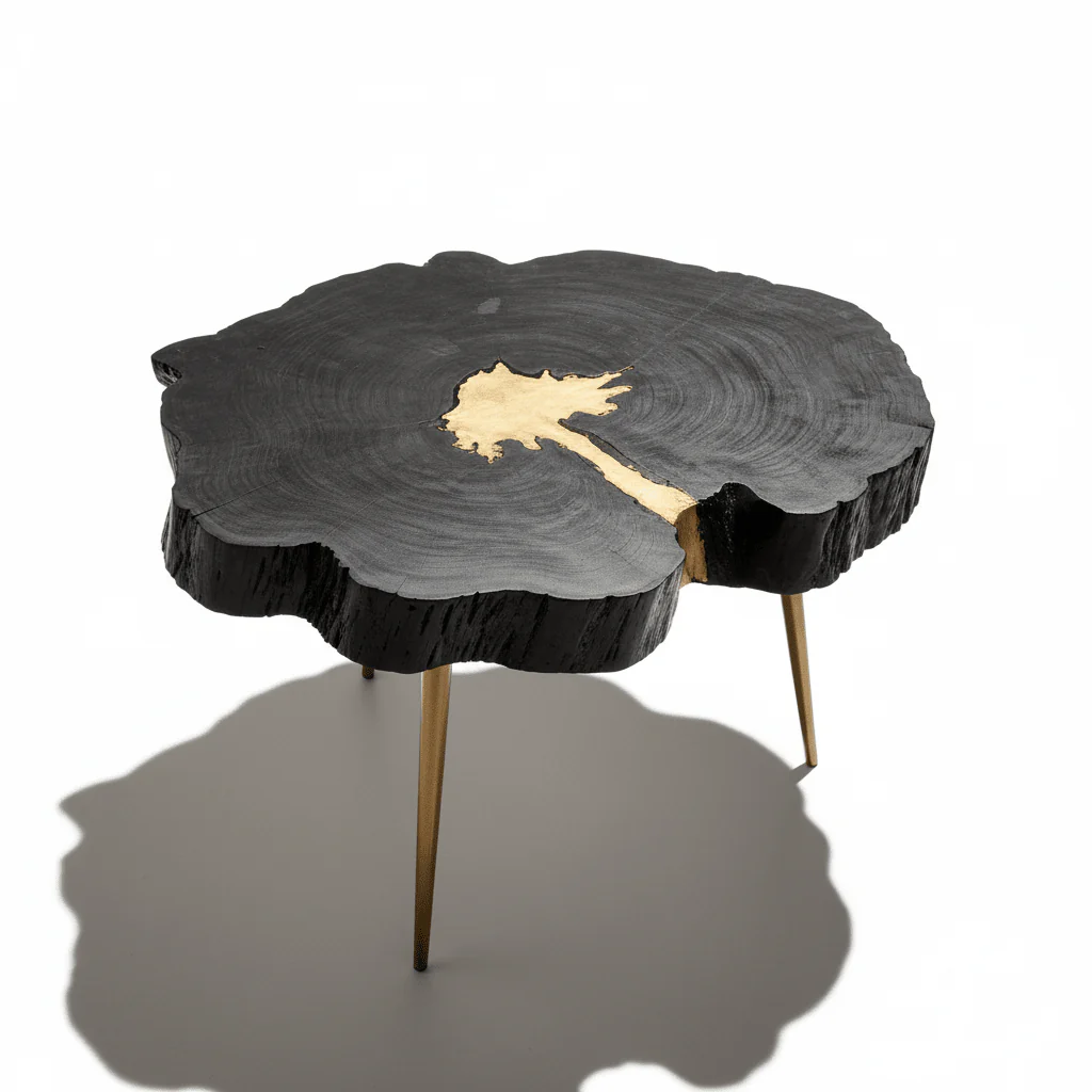 Asamra Black And Gold Coffee Table - Image 8