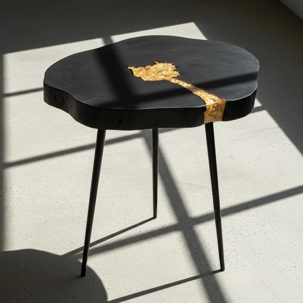 Asamra Black Side Table - Image 3