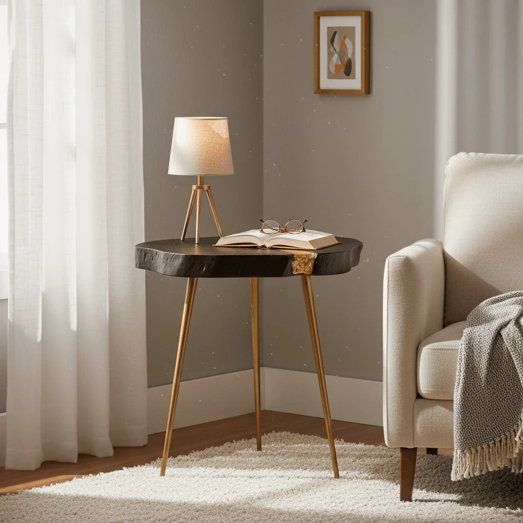 Asamra Black Side Table - Image 7