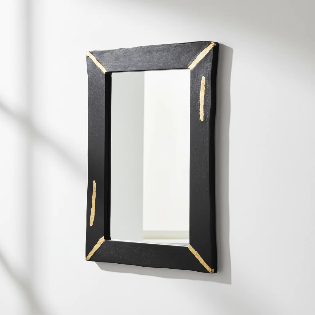 Asamra Black Wall Mirror - Image 4