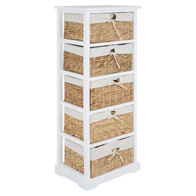 Ashby 5 Seagrass Drawer Chest. - Image 6