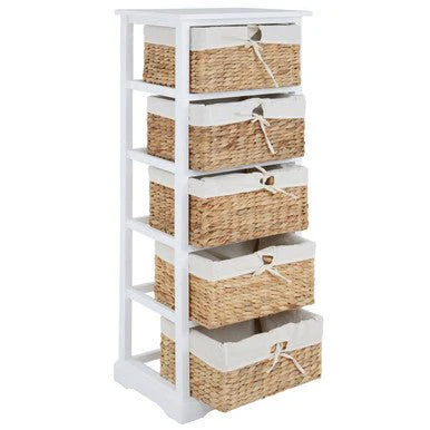 Ashby 5 Seagrass Drawer Chest. - Image 7